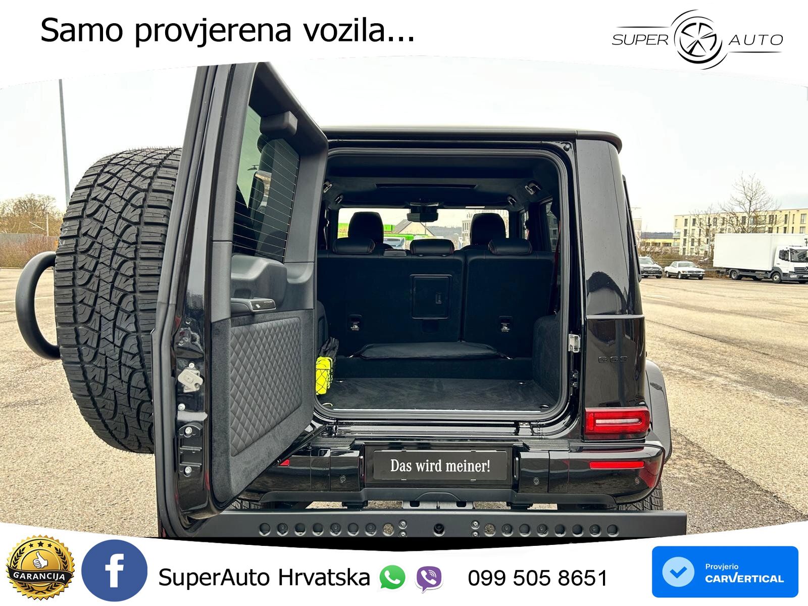 Mercedes AMG G 63 Long V8 (585 KS) 4MATIC 9G-TRONIC AMG SPEEDSHIFT TCT LED+GR SJED+ACC