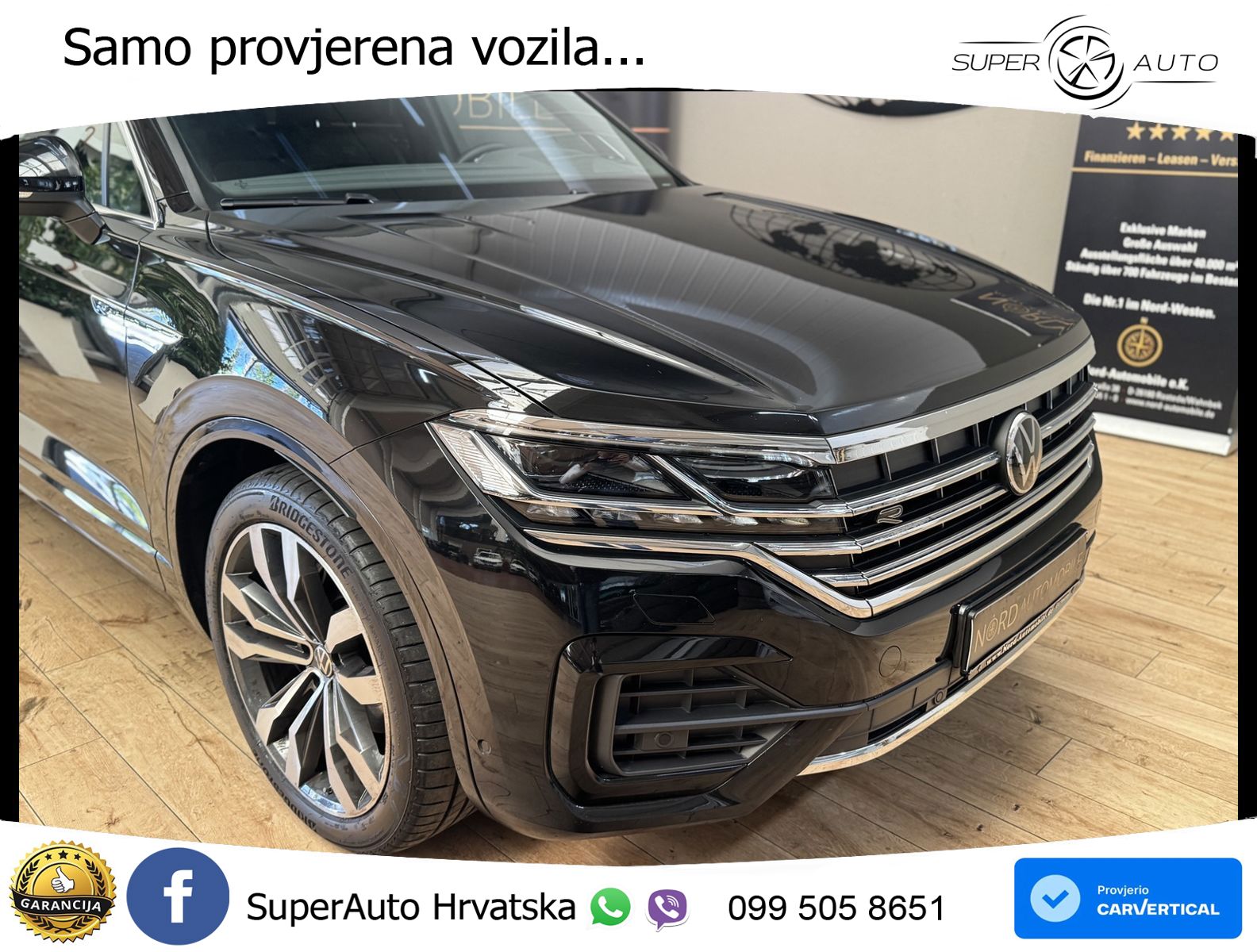 Volkswagen Touareg 3.0 V6 TDI (231 KS) 4MOTION Tiptronic R-Line ZRAČNI+ACC+GR SJED+KAM+PANO