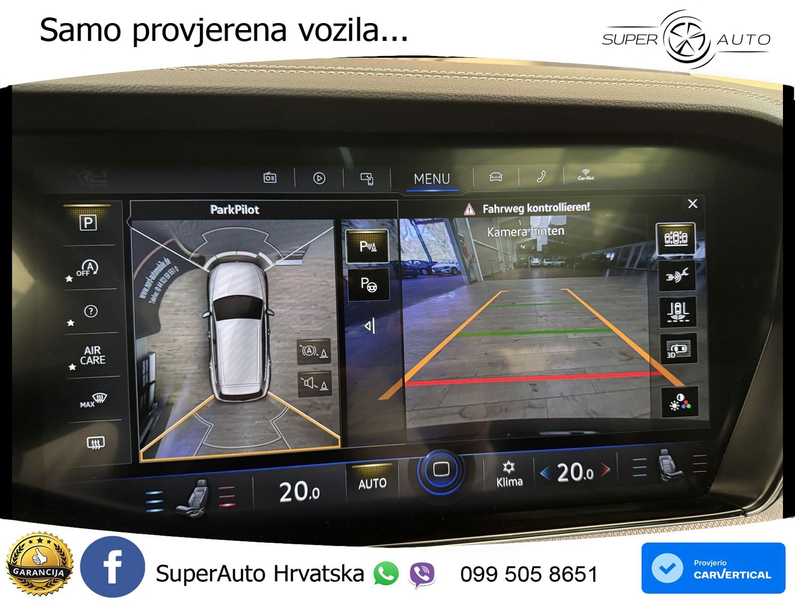 Volkswagen Touareg 3.0 V6 TDI (231 KS) 4MOTION Tiptronic R-Line ZRAČNI+ACC+GR SJED+KAM+PANO