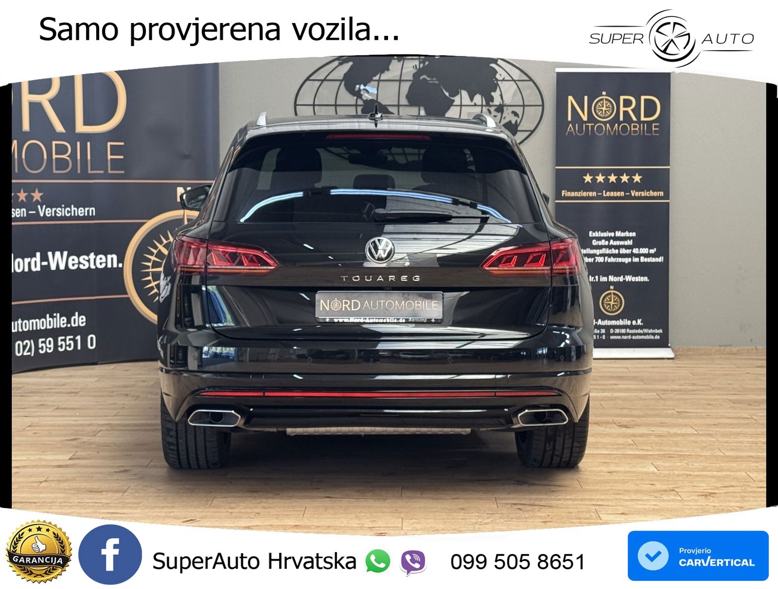 Volkswagen Touareg 3.0 V6 TDI (231 KS) 4MOTION Tiptronic R-Line ZRAČNI+ACC+GR SJED+KAM+PANO