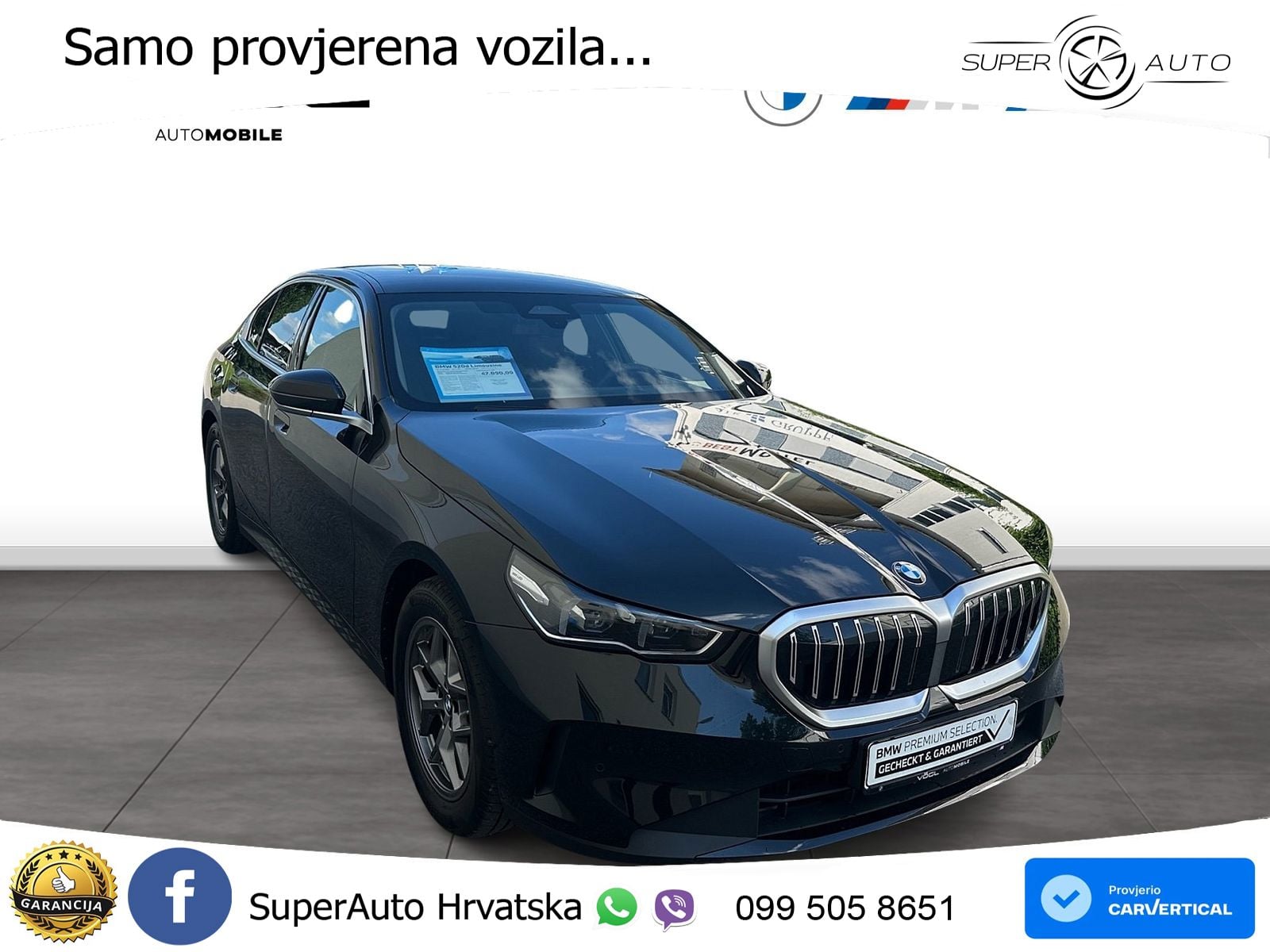 BMW 520d (197 KS) Steptronic Comfort Paket