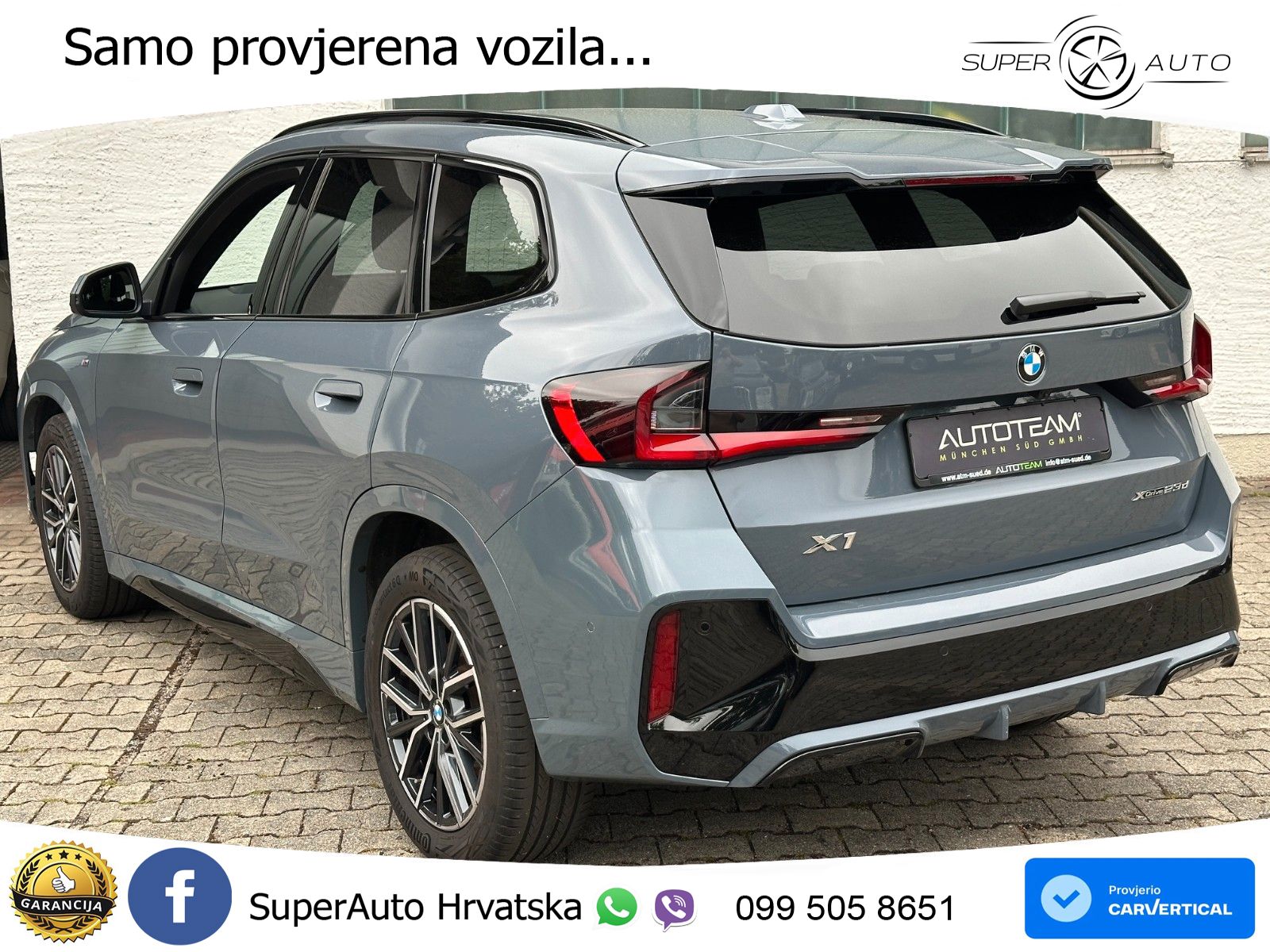 BMW X1 23d (211 KS) xDrive Steptronic M Sport LED+GR SJED+ACC
