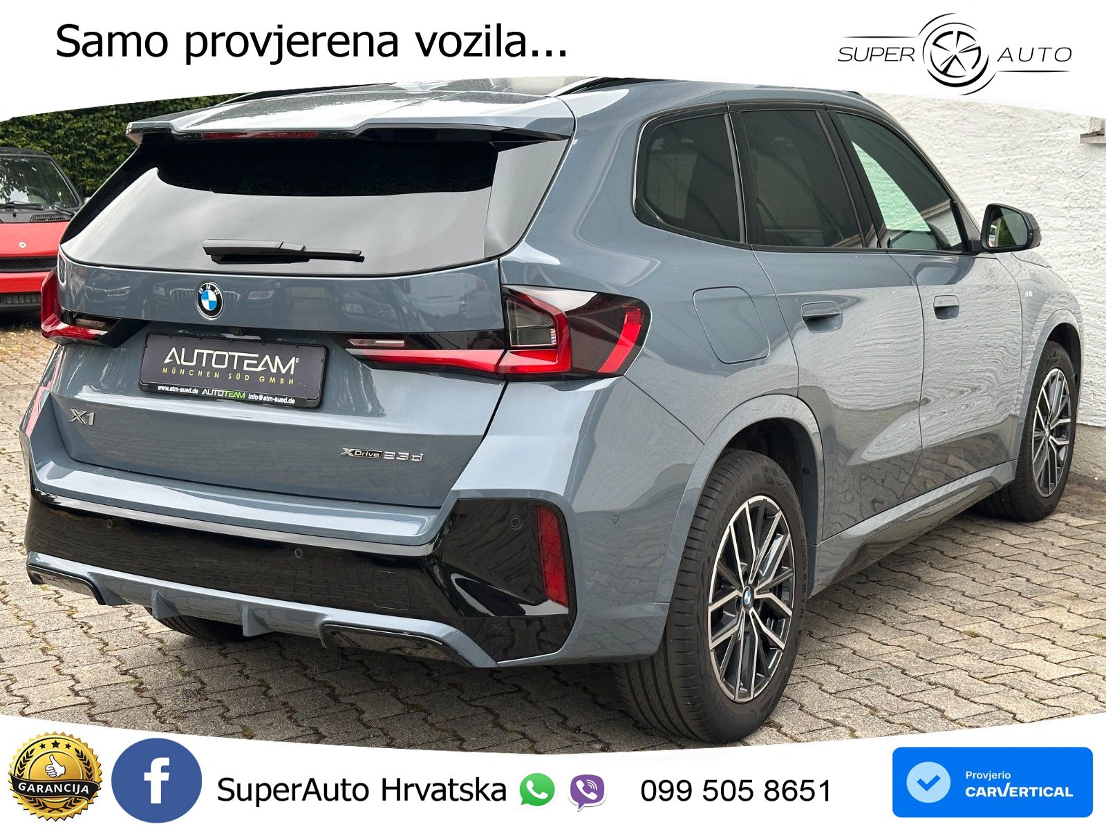 BMW X1 23d (211 KS) xDrive Steptronic M Sport LED+GR SJED+ACC