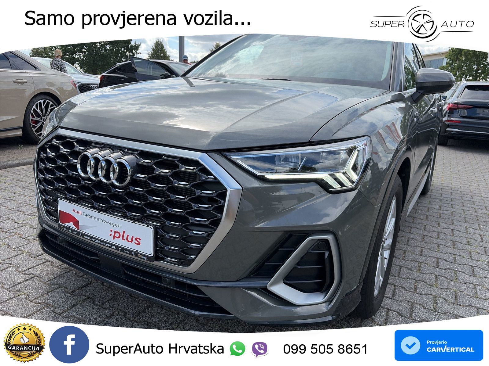 Audi Q3 II Sportback 35 TFSI (150 KS) S tronic S line LED+GR SJED+ACC