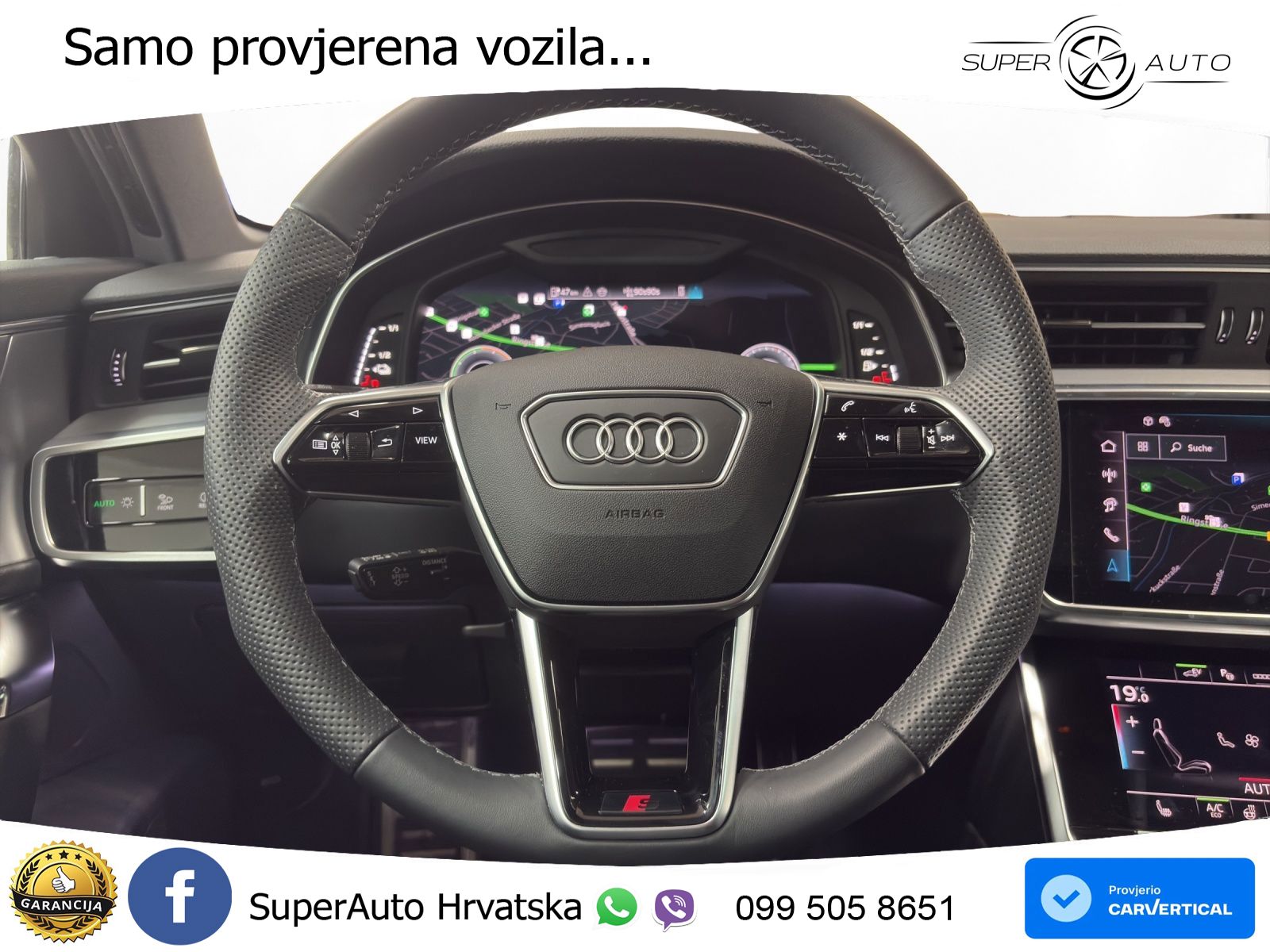 Audi A6 50 TFSIe (299 KS) quattro ultra S tronic S line MATRIX+GR SJED+KAM