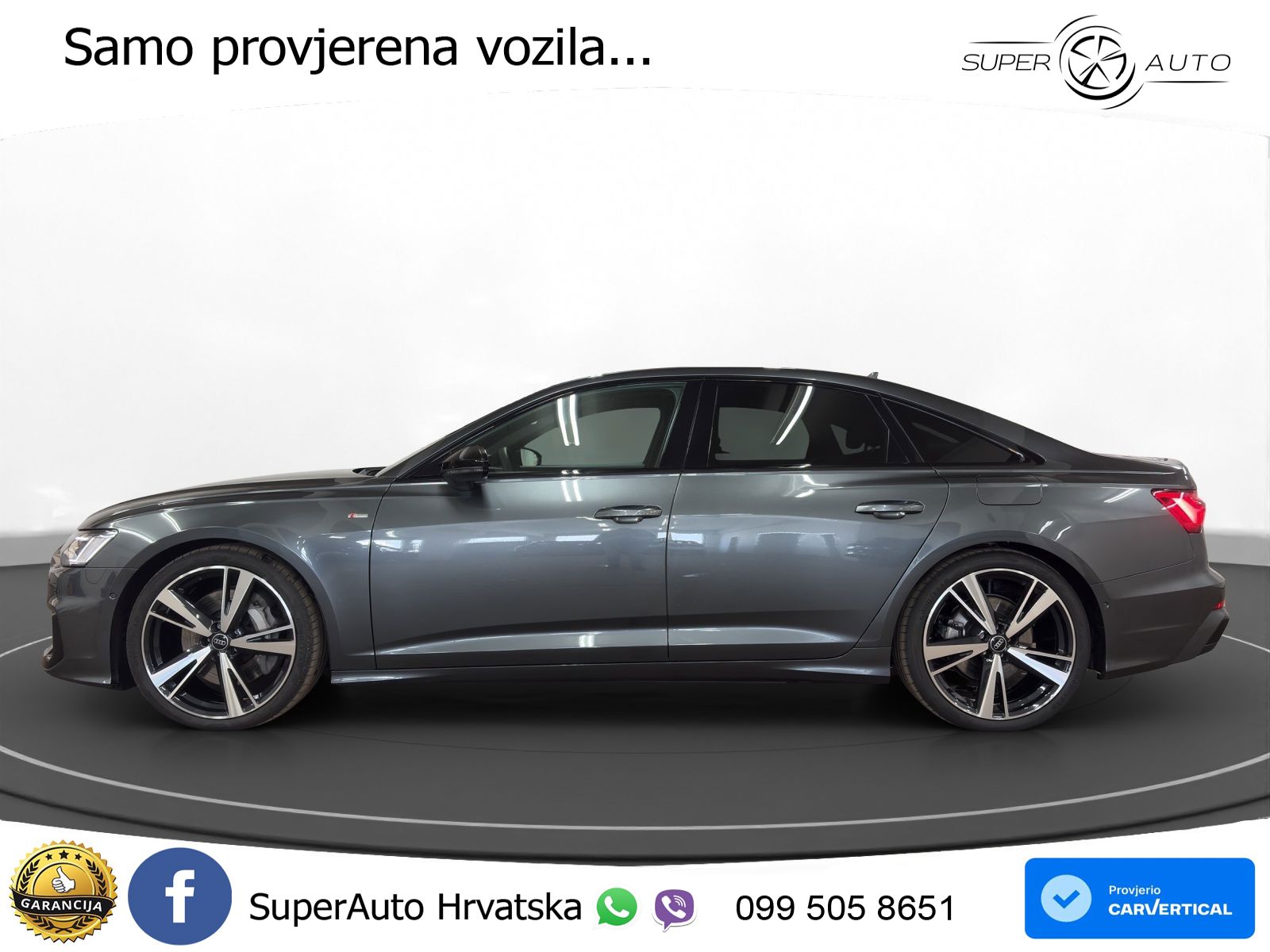 Audi A6 50 TFSIe (299 KS) quattro ultra S tronic S line MATRIX+GR SJED+KAM