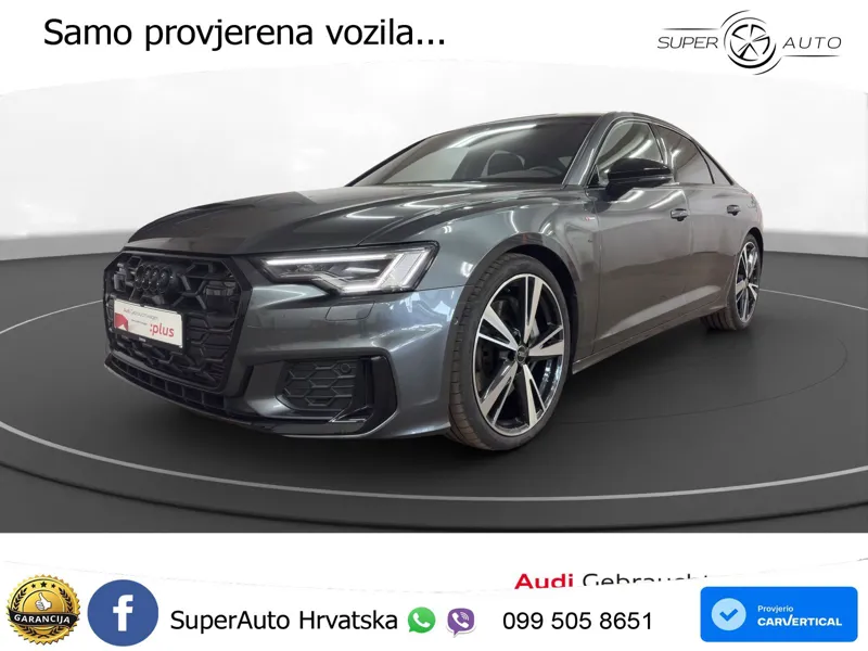 Audi A6 50 TFSIe (299 KS) quattro ultra S tronic S line MATRIX+GR SJED+KAM