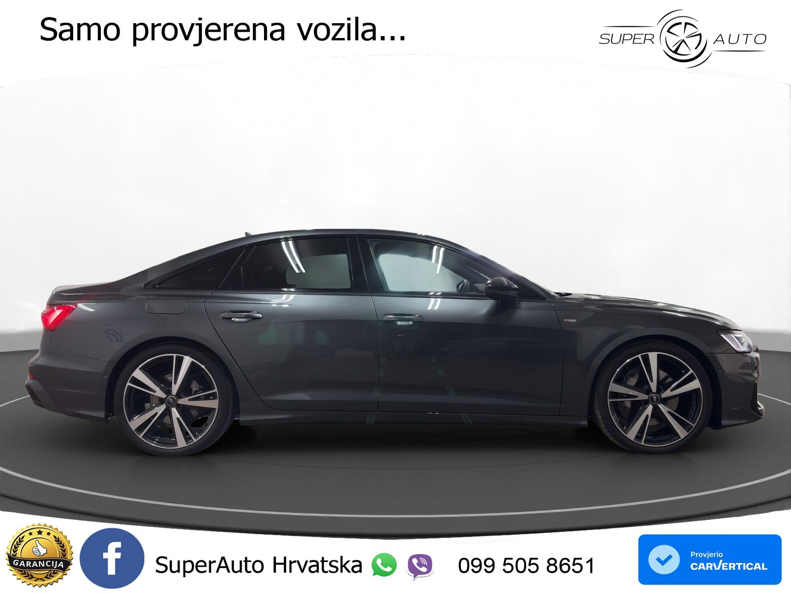 Audi A6 50 TFSIe (299 KS) quattro ultra S tronic S line MATRIX+GR SJED+KAM