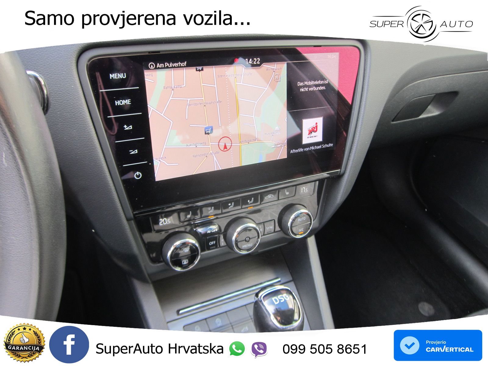 Škoda Octavia Combi 2.0 TDI (150 KS) DSG