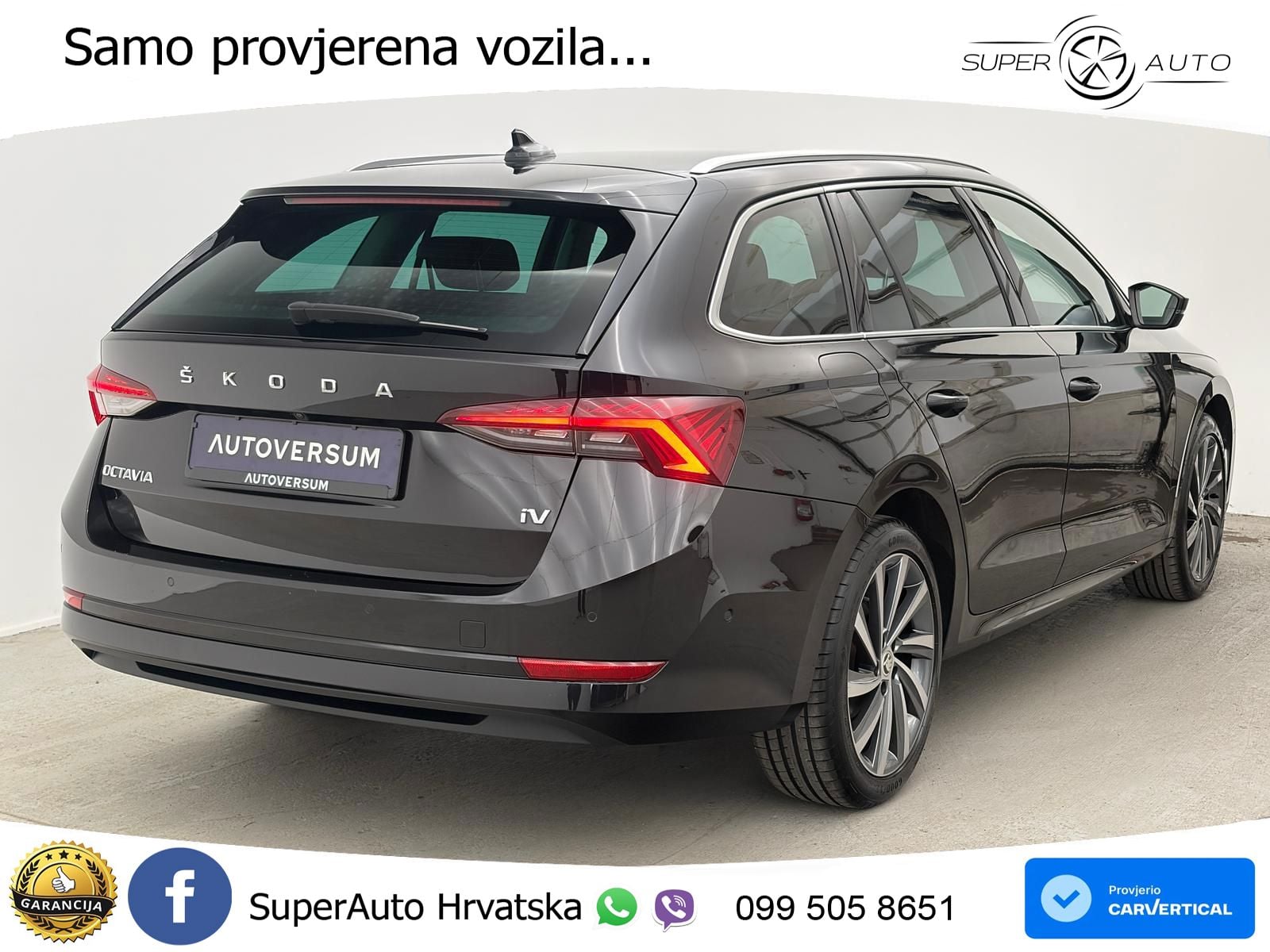 Škoda Octavia Combi iV 1.4 TSI (204 KS) DSG MATRIX+GR SJED+KAM