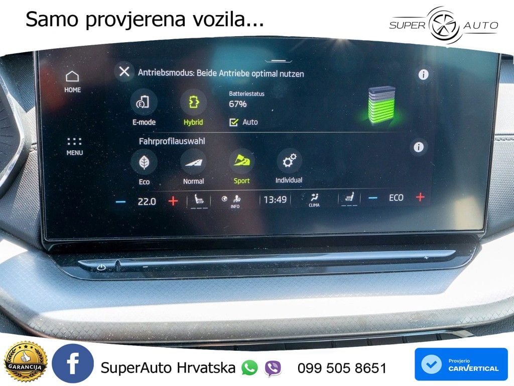 Škoda Octavia Combi iV 1.4 TSI (204 KS) DSG