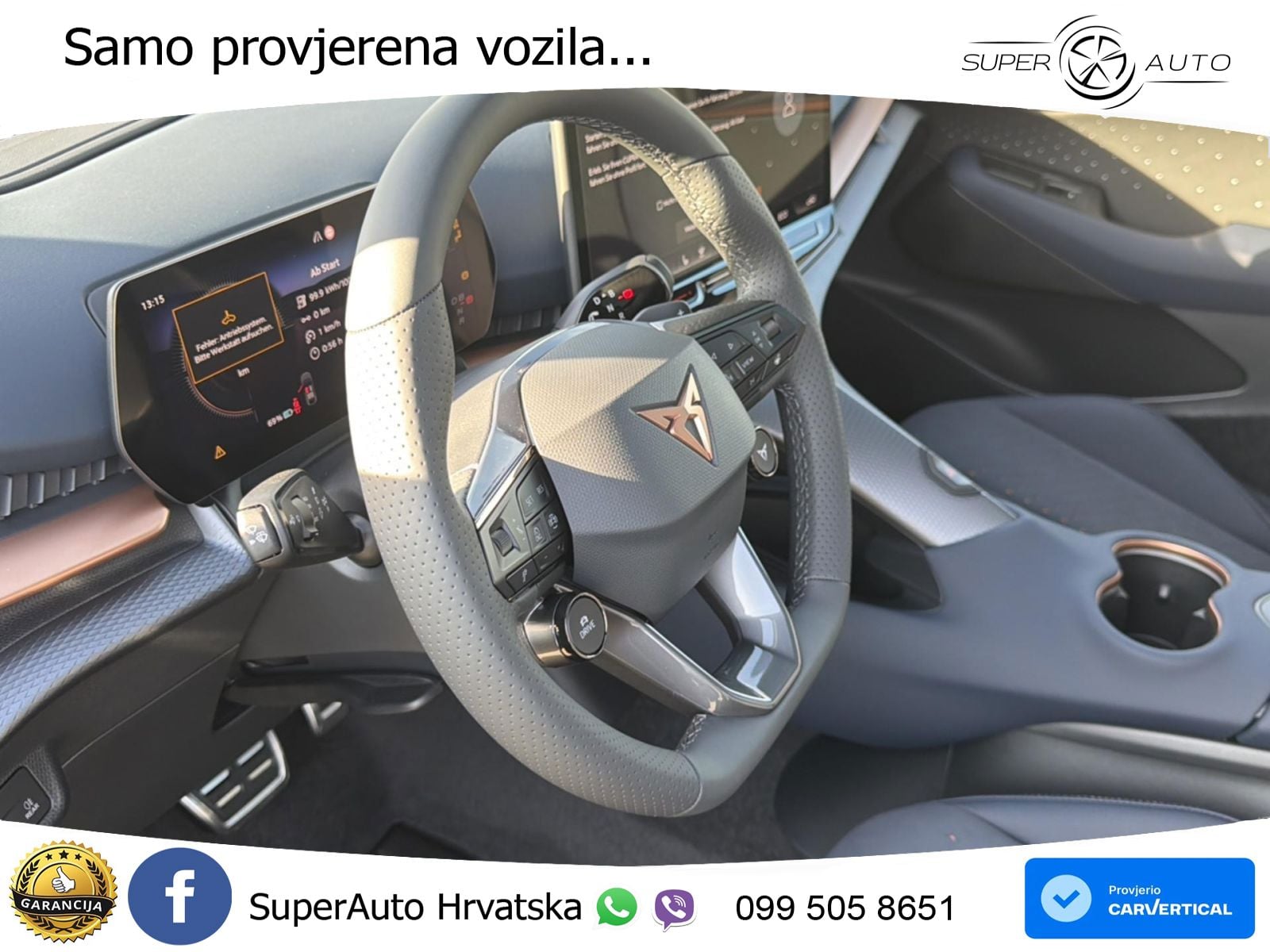 Cupra Tavascan 82 kWh (286 KS) LED+GR SJED+ACC