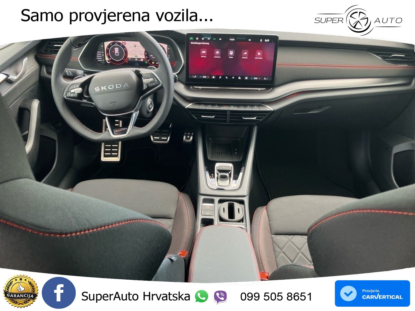 Škoda Octavia Combi RS 2.0 TSI (265 KS) DSG MATRIX+GR SJED+KAM