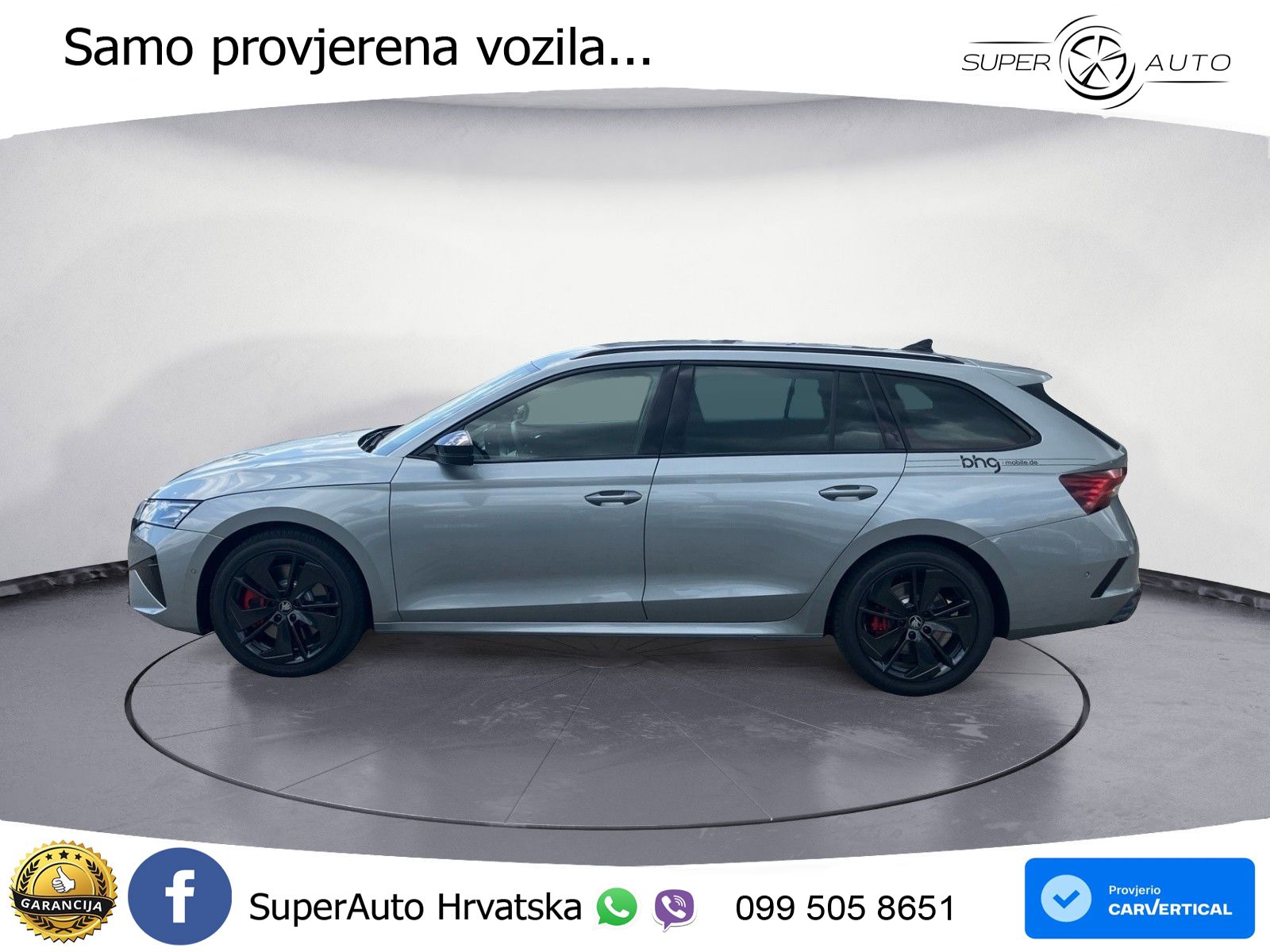 Škoda Octavia Combi RS 2.0 TSI (265 KS) DSG MATRIX+GR SJED+KAM