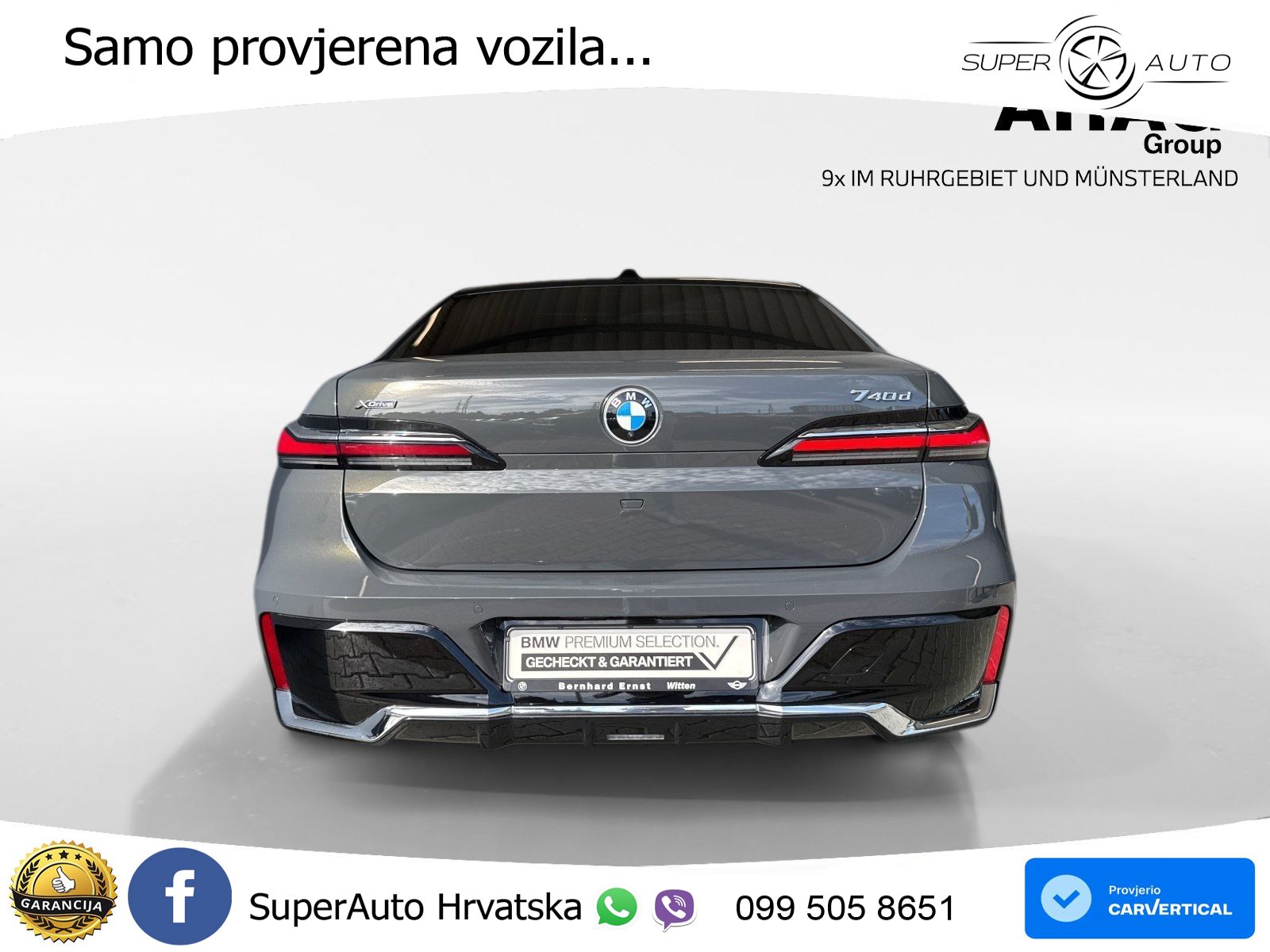 BMW 740d (299 KS) xDrive Steptronic