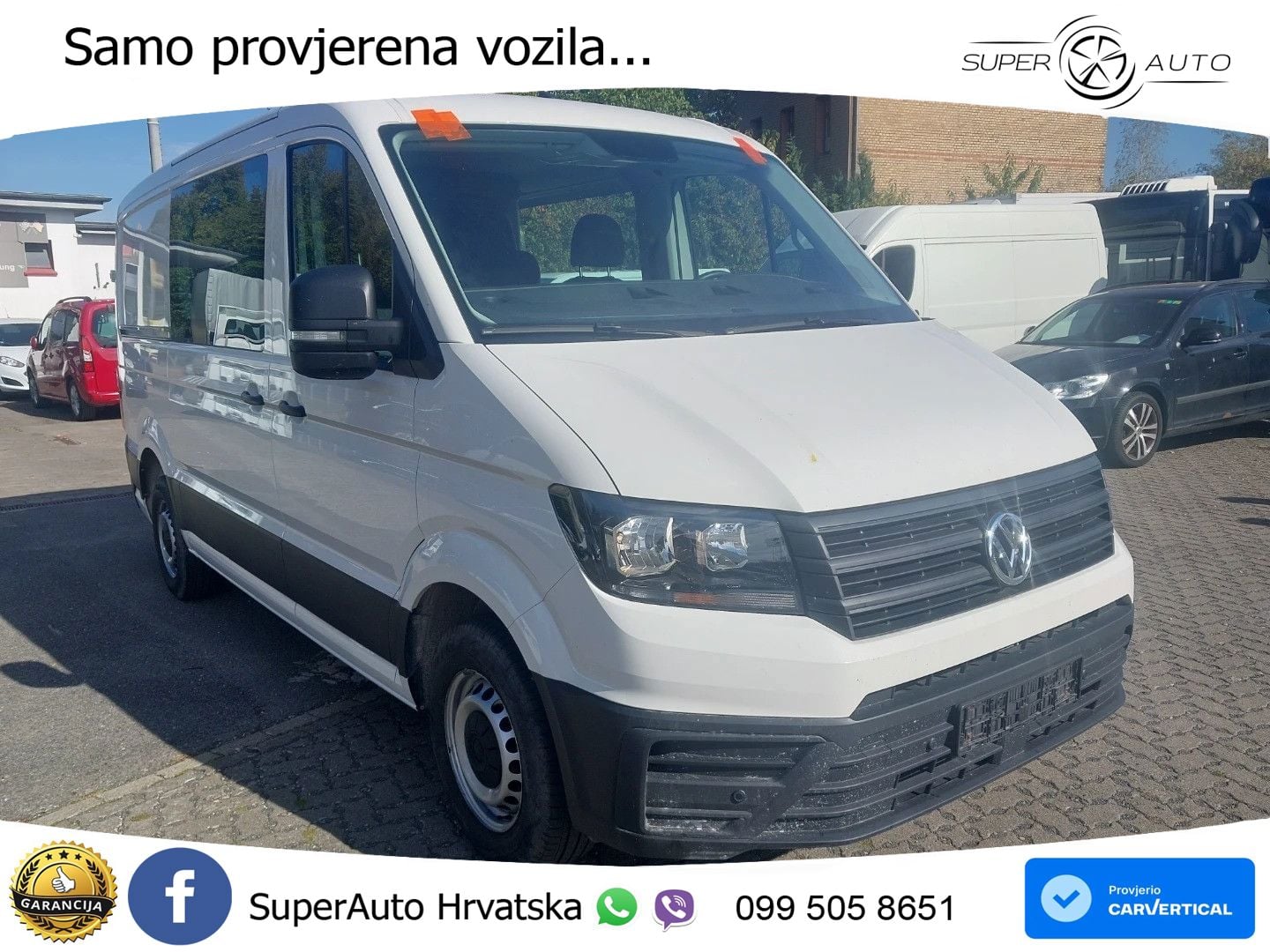 Volkswagen Crafter 2.0 TDI MIXTO mittellang FWD *7Sitzer* 140 KS