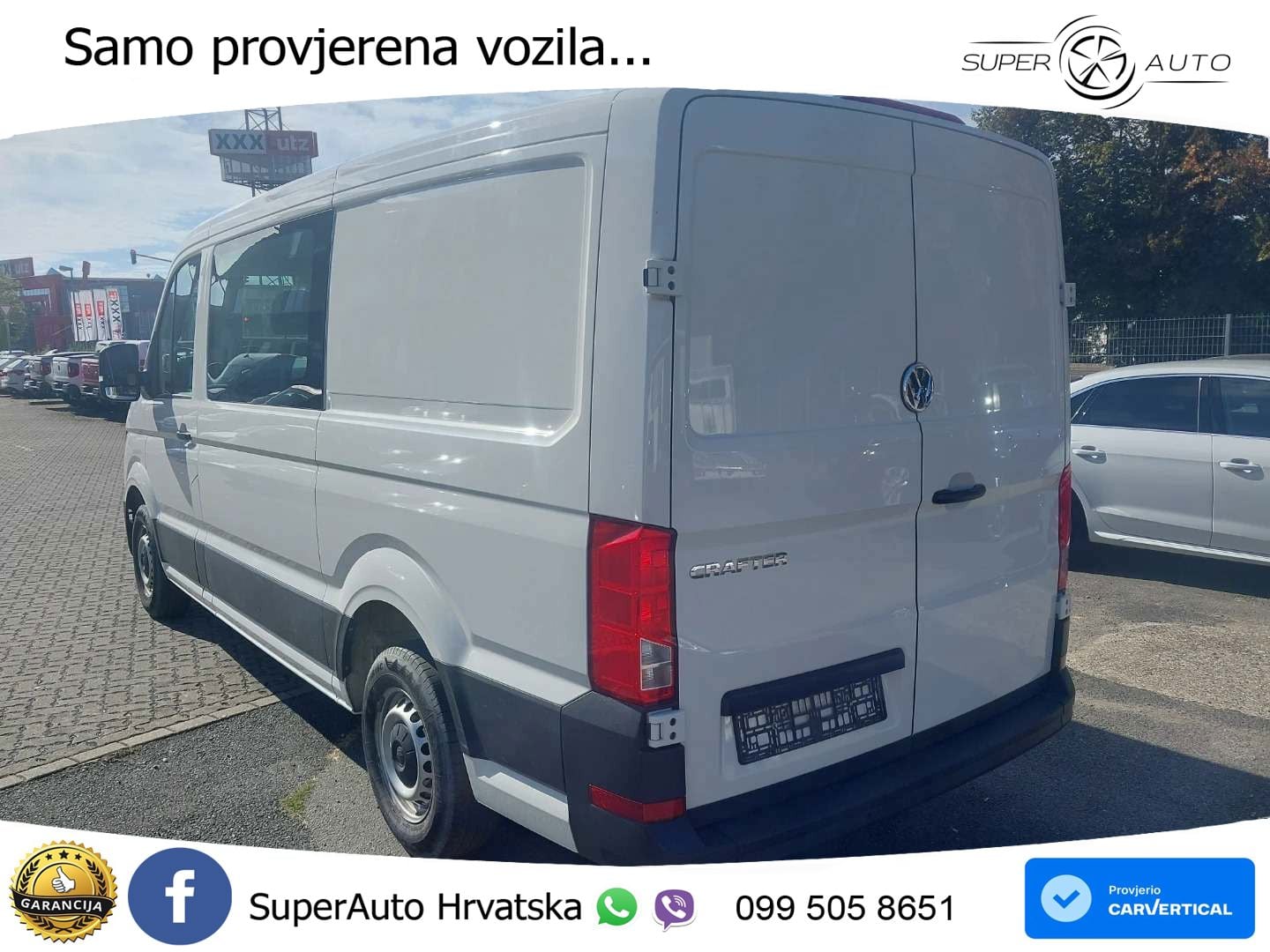 Volkswagen Crafter 2.0 TDI MIXTO mittellang FWD *7Sitzer* 140 KS