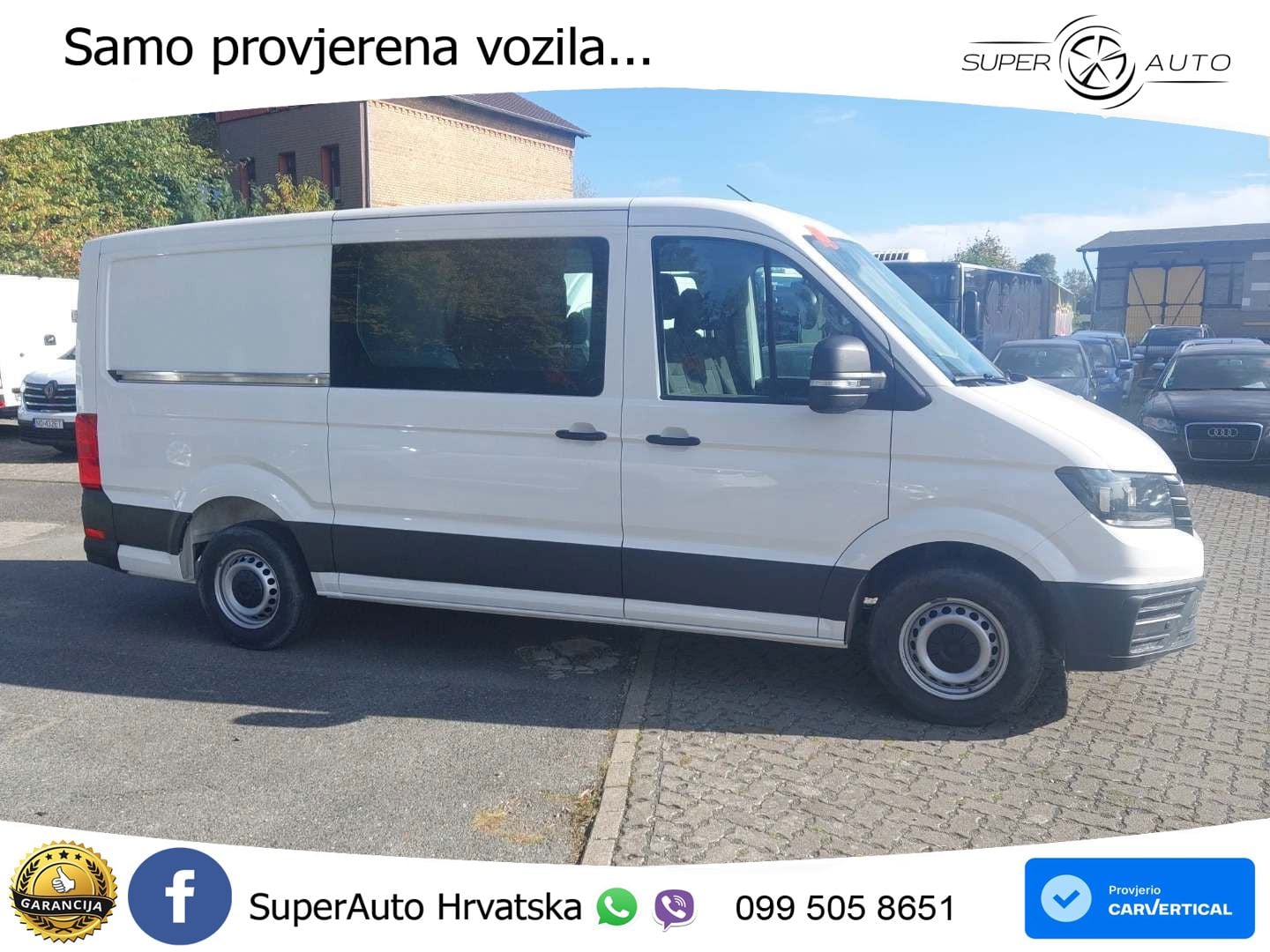 Volkswagen Crafter 2.0 TDI MIXTO mittellang FWD *7Sitzer* 140 KS