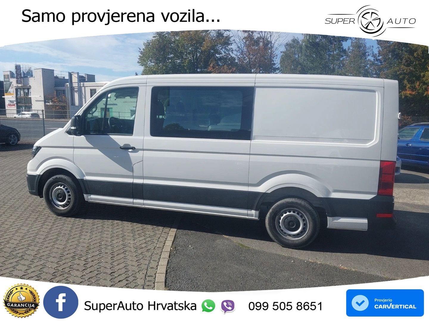 Volkswagen Crafter 2.0 TDI MIXTO mittellang FWD *7Sitzer* 140 KS