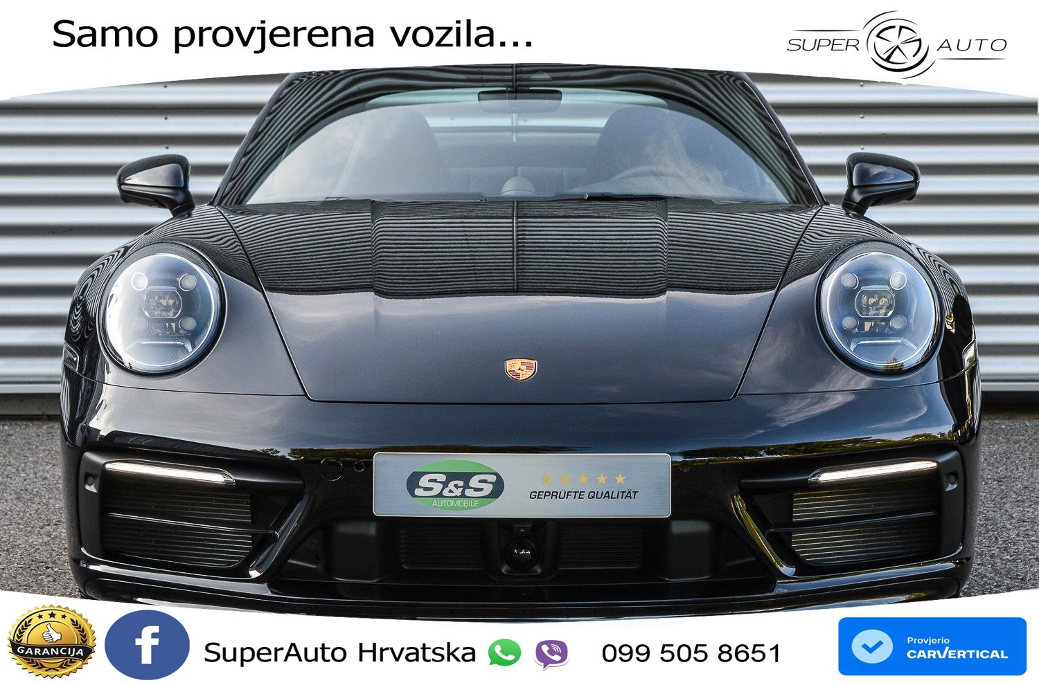 Porsche 911 Carrera S 3.0 (450 KS) PDK LED+GR SJED+ACC