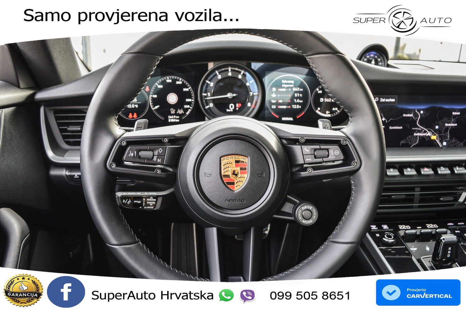 Porsche 911 Carrera S 3.0 (450 KS) PDK LED+GR SJED+ACC