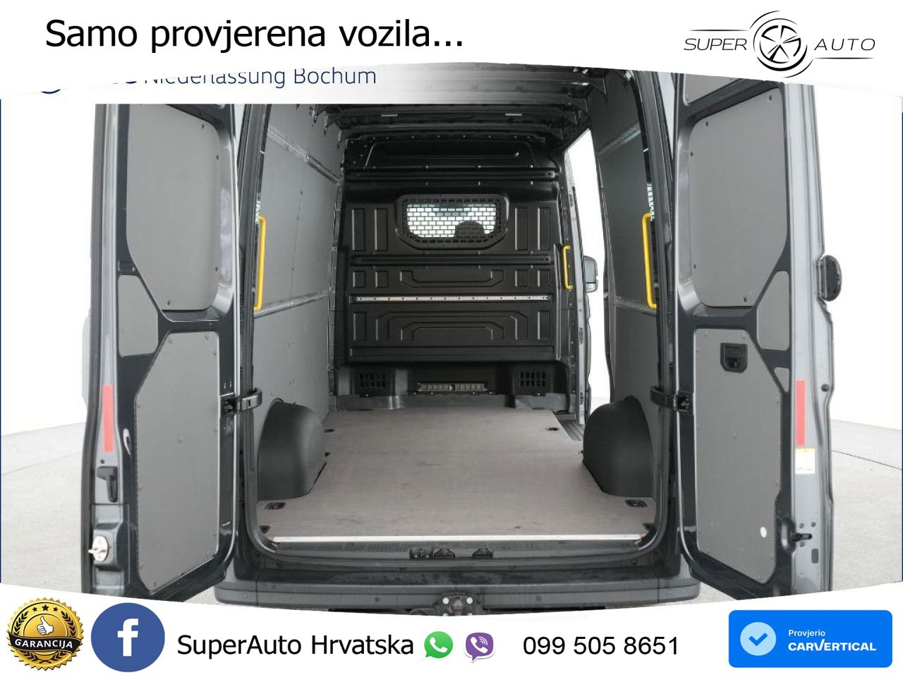 Volkswagen Crafter Kasten mittel AHK Klima Kamera 5 Jahre 140 KS