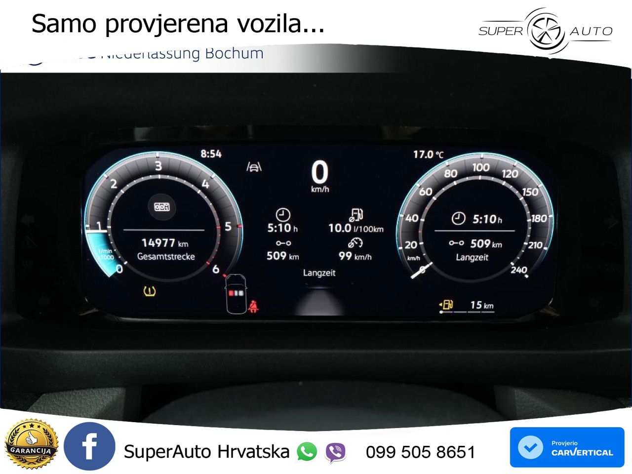 Volkswagen Crafter Kasten mittel AHK Klima Kamera 5 Jahre 140 KS