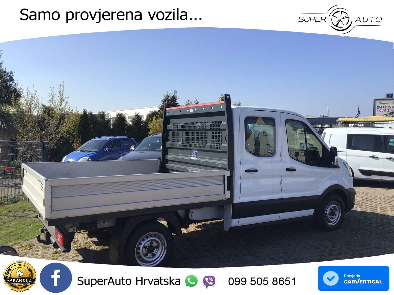 Ford Transit Pritsche 310 L2 Doppelkabine Basis AHK 131 KS