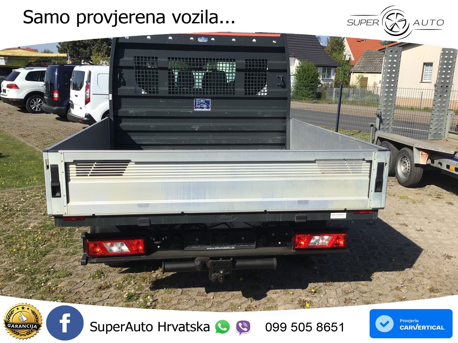 Ford Transit Pritsche 310 L2 Doppelkabine Basis AHK 131 KS
