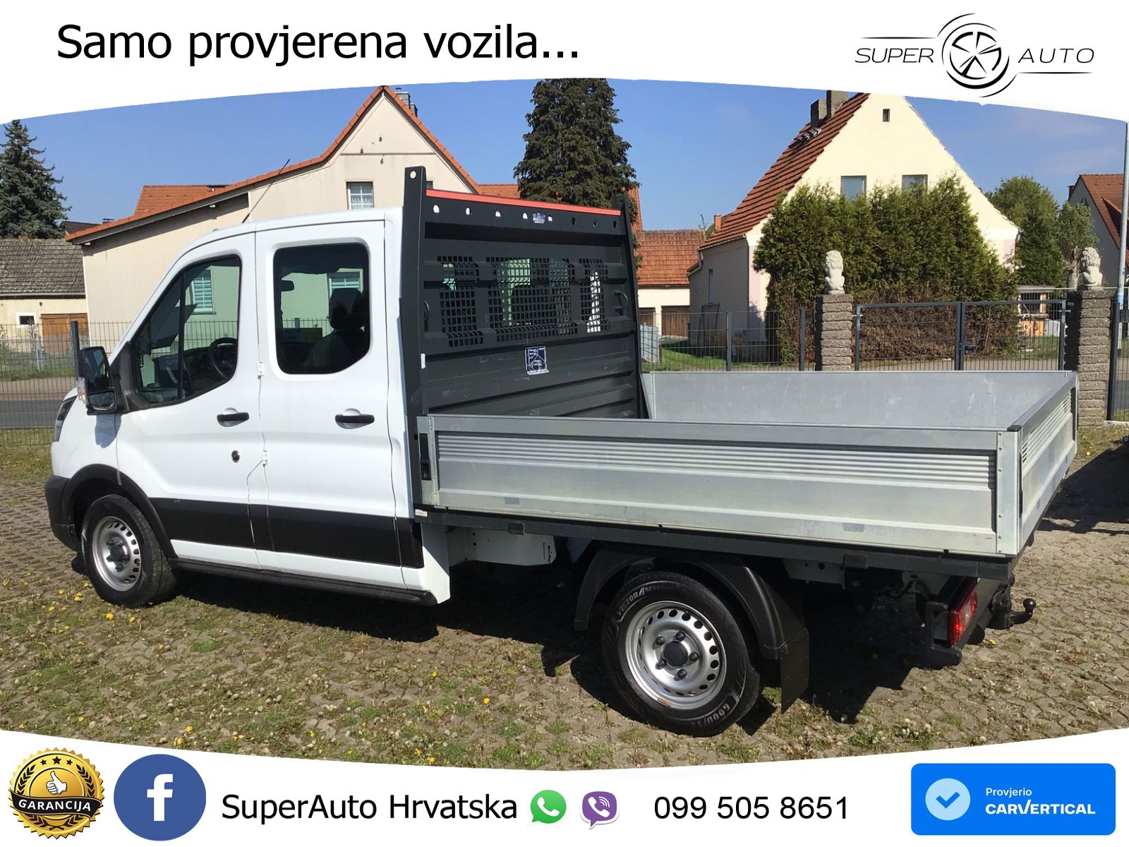 Ford Transit Pritsche 310 L2 Doppelkabine Basis AHK 131 KS