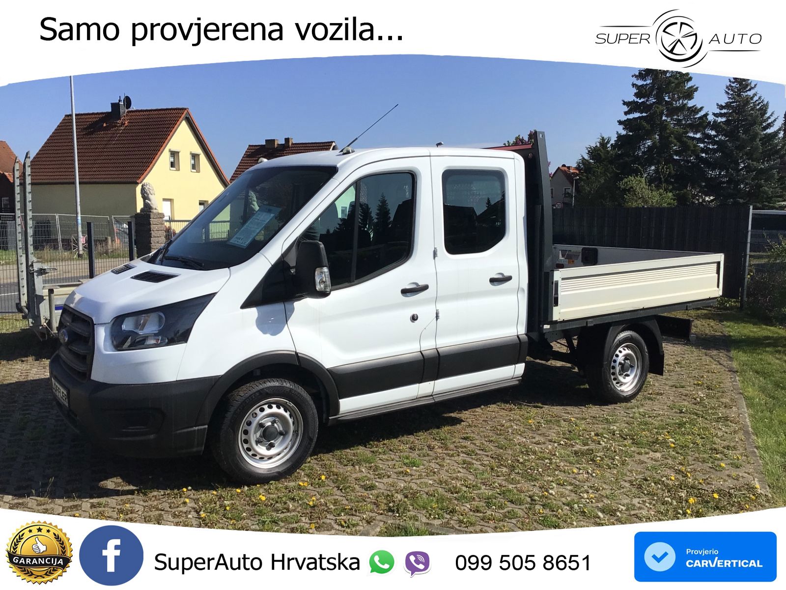 Ford Transit Pritsche 310 L2 Doppelkabine Basis AHK 131 KS