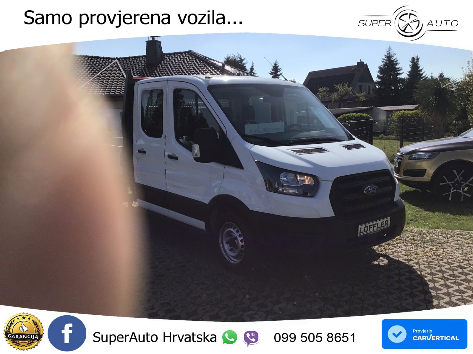 Ford Transit Pritsche 310 L2 Doppelkabine Basis AHK 131 KS