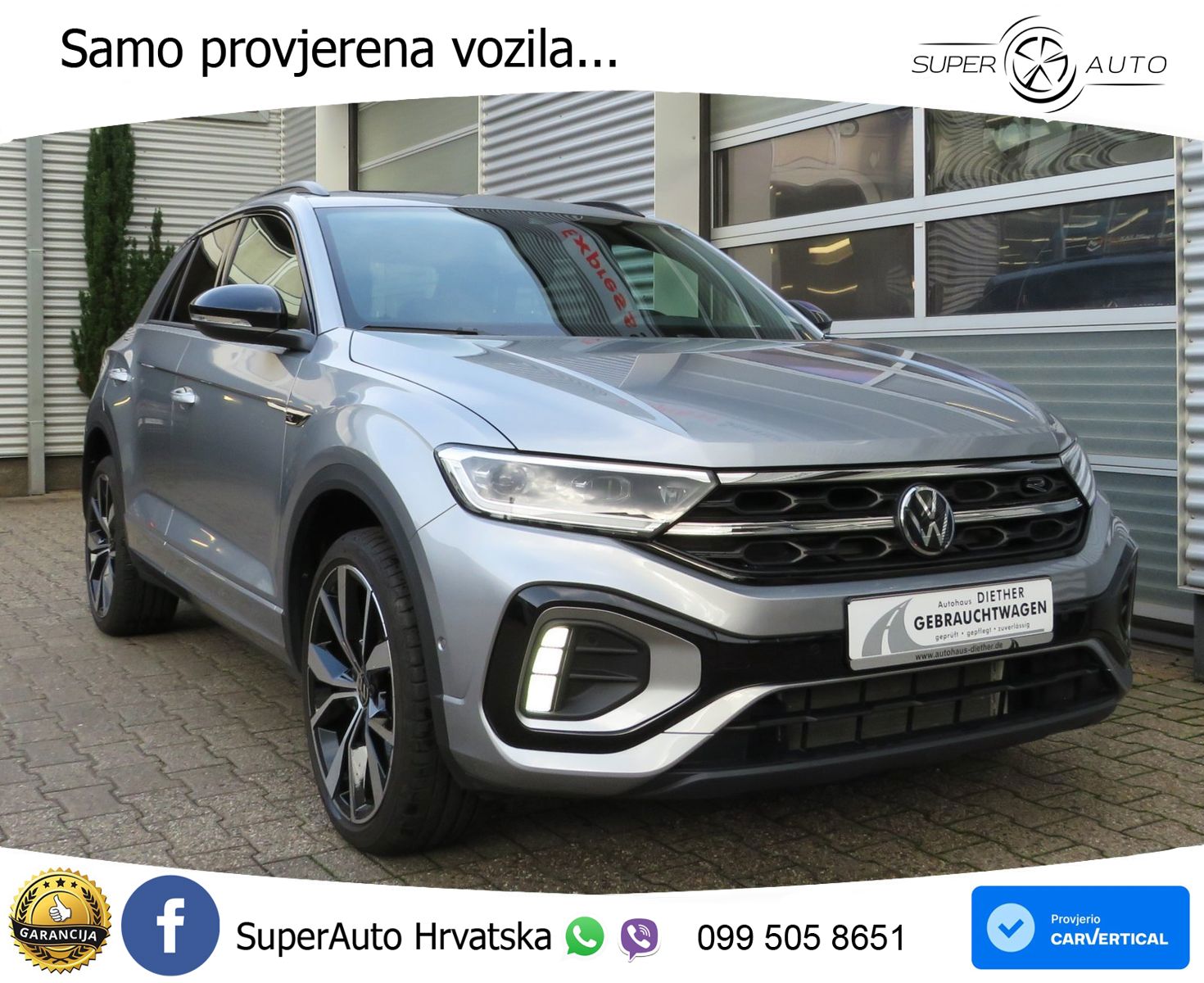 Volkswagen T-Roc 1.5 TSI (150 KS) DSG LED+GR SJED+ACC