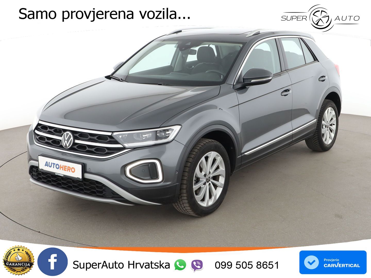 Volkswagen T-Roc I 1.5 TSI (150 KS) DSG LED+GR SJED+ACC