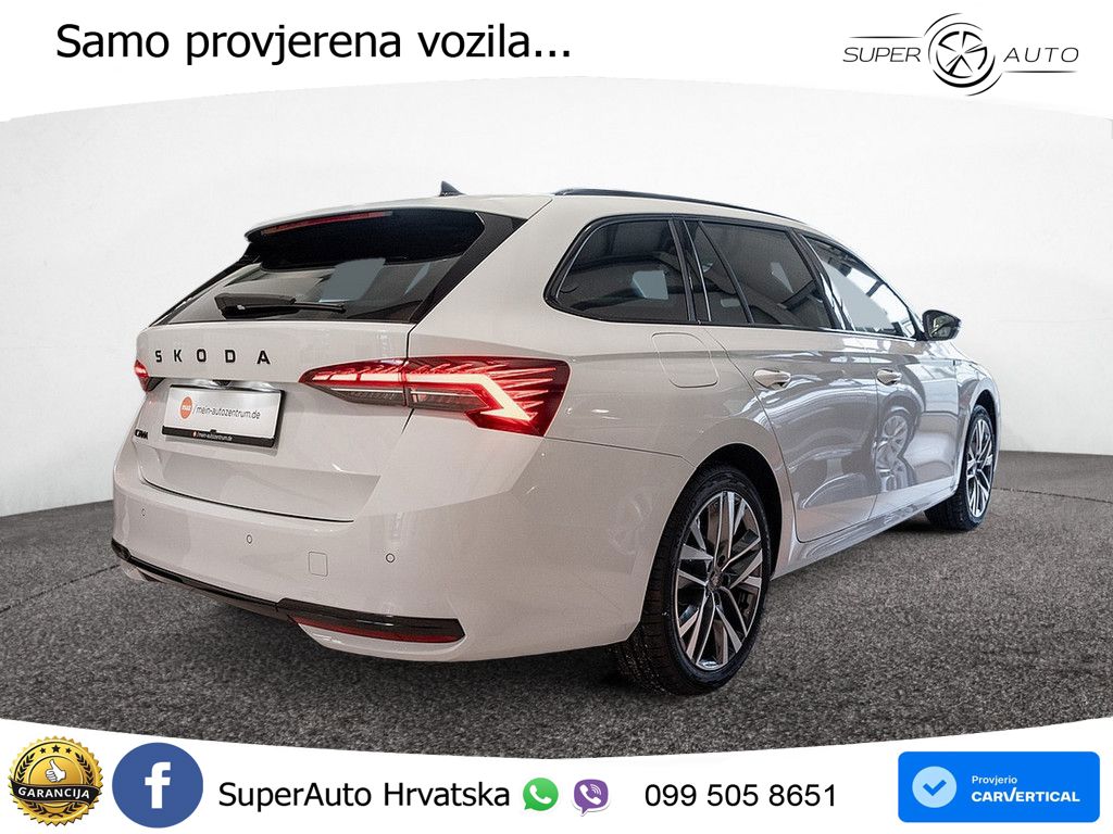 Škoda Octavia Combi 2.0 TDI (150 KS) DSG SportLine MATRIX+GR SJED+KAM
