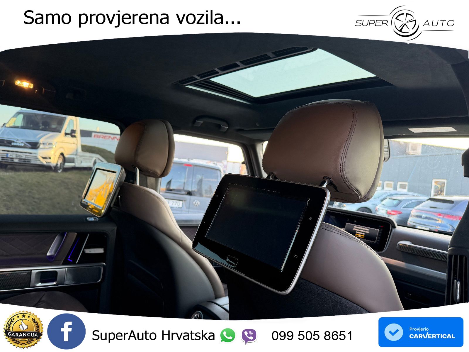 Mercedes AMG G 63 Long V8 (585 KS) 4MATIC 9G-TRONIC AMG SPEEDSHIFT PLUS Superior LED+GR SJED+ACC
