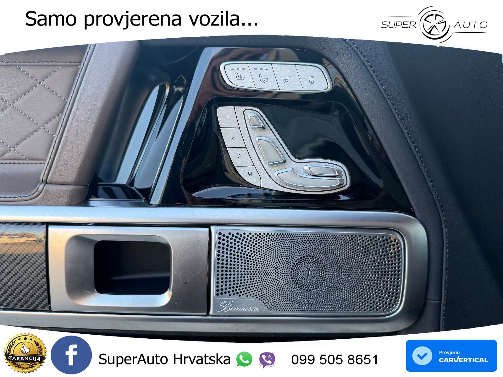 Mercedes AMG G 63 Long V8 (585 KS) 4MATIC 9G-TRONIC AMG SPEEDSHIFT PLUS Superior LED+GR SJED+ACC
