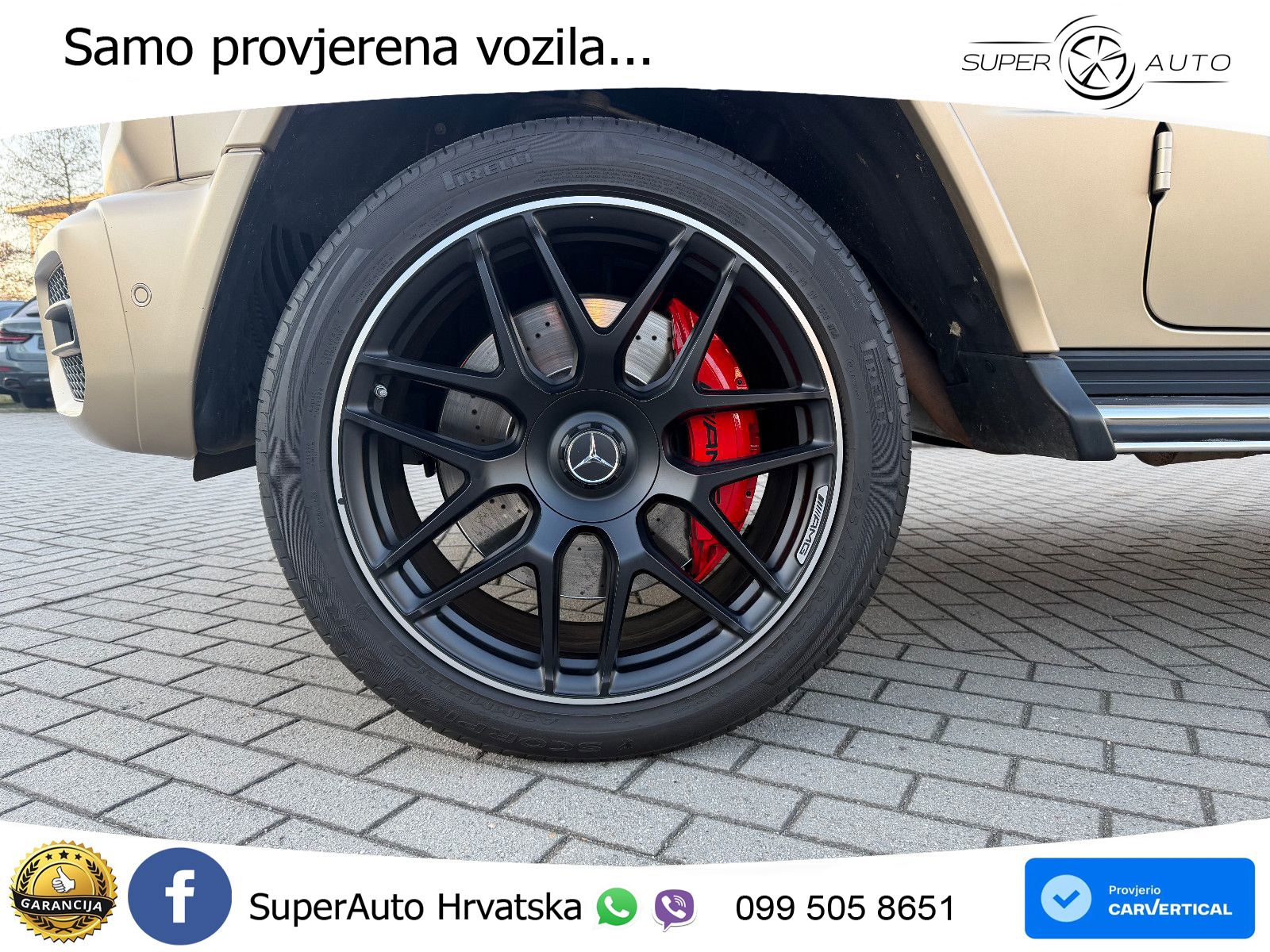 Mercedes AMG G 63 Long V8 (585 KS) 4MATIC 9G-TRONIC AMG SPEEDSHIFT PLUS Superior LED+GR SJED+ACC