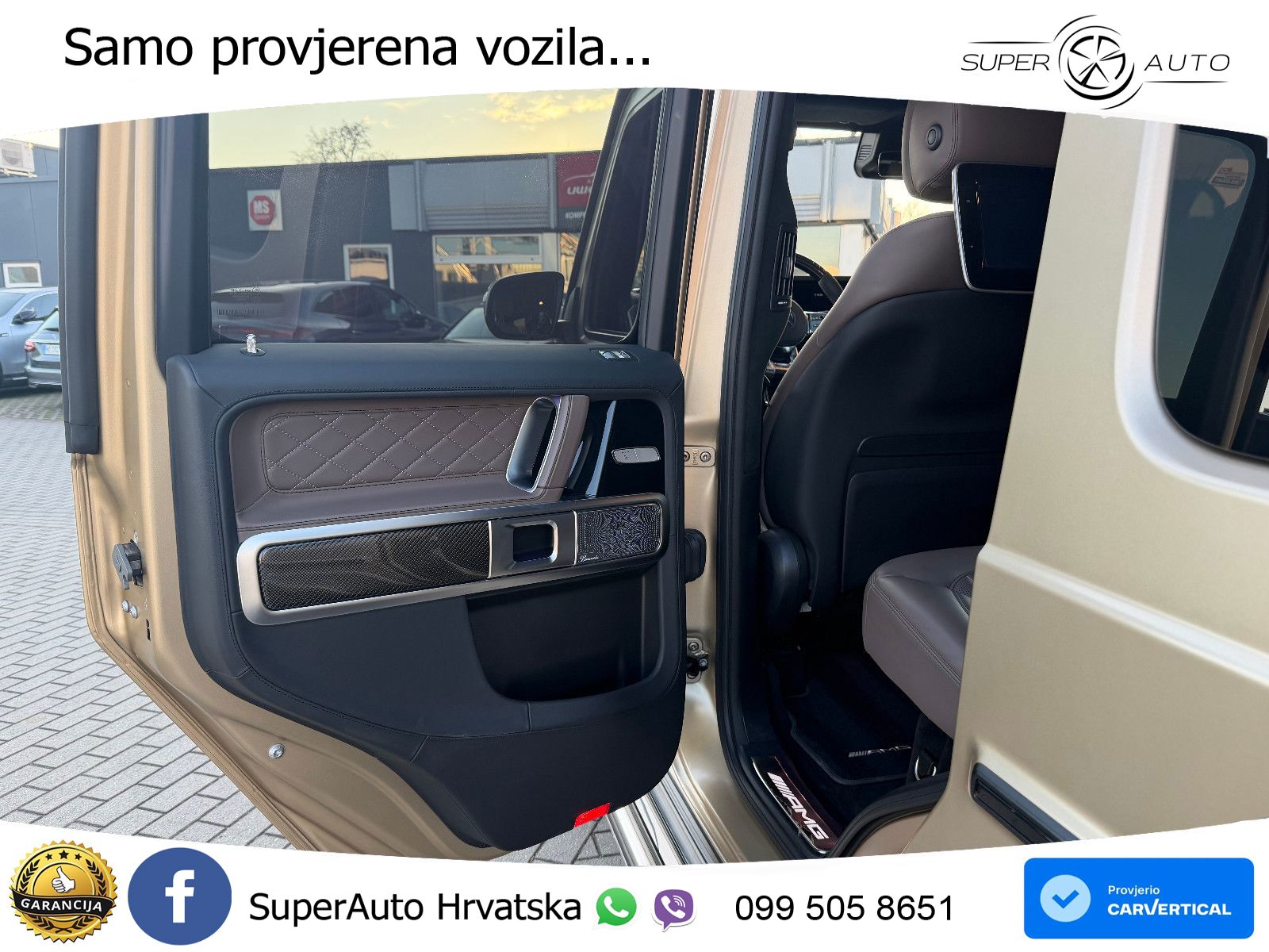Mercedes AMG G 63 Long V8 (585 KS) 4MATIC 9G-TRONIC AMG SPEEDSHIFT PLUS Superior LED+GR SJED+ACC