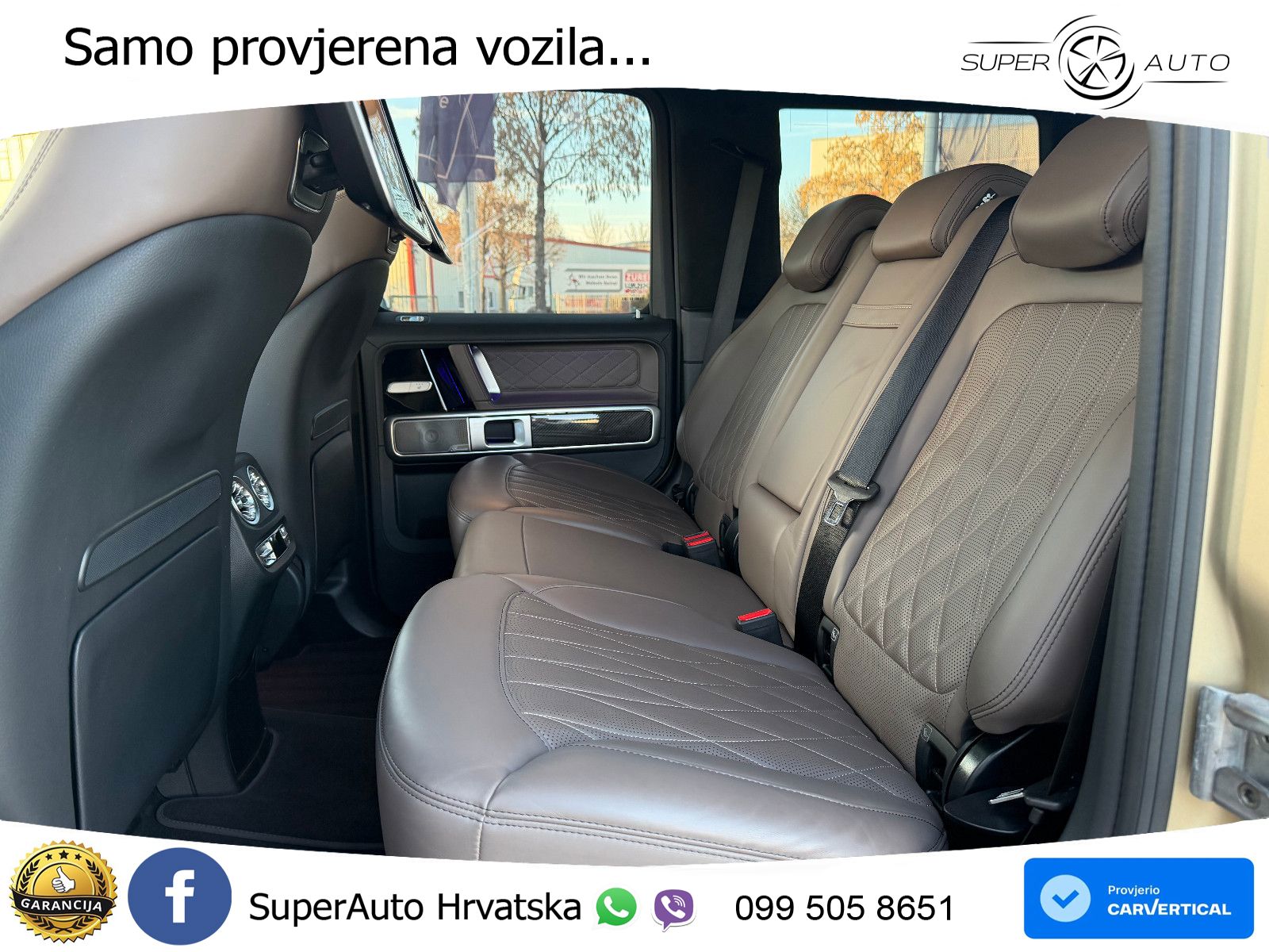 Mercedes AMG G 63 Long V8 (585 KS) 4MATIC 9G-TRONIC AMG SPEEDSHIFT PLUS Superior LED+GR SJED+ACC