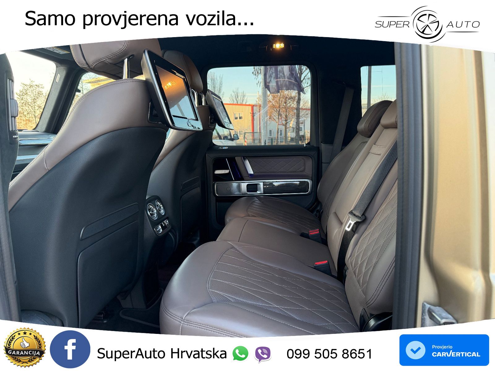 Mercedes AMG G 63 Long V8 (585 KS) 4MATIC 9G-TRONIC AMG SPEEDSHIFT PLUS Superior LED+GR SJED+ACC