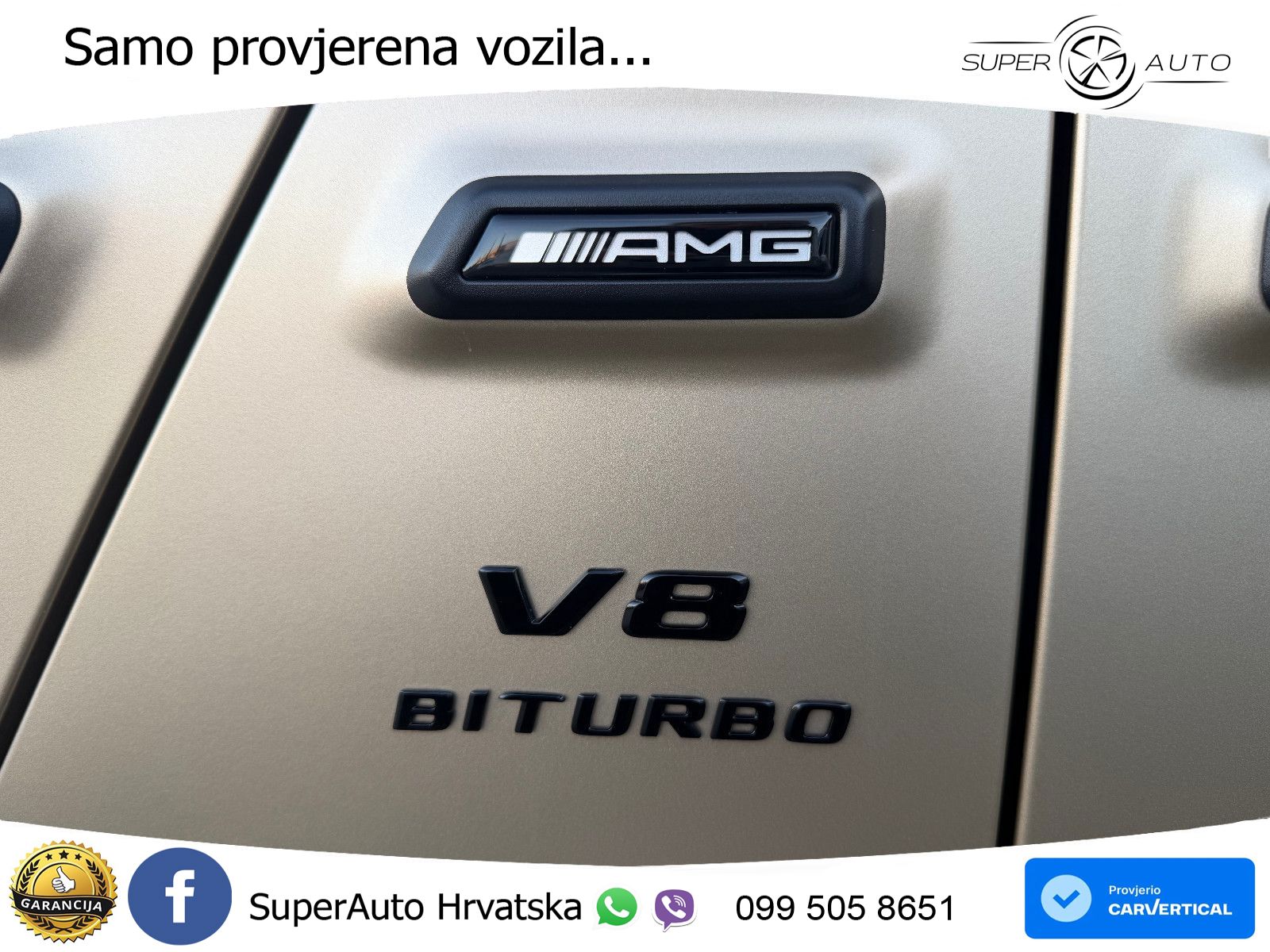 Mercedes AMG G 63 Long V8 (585 KS) 4MATIC 9G-TRONIC AMG SPEEDSHIFT PLUS Superior LED+GR SJED+ACC