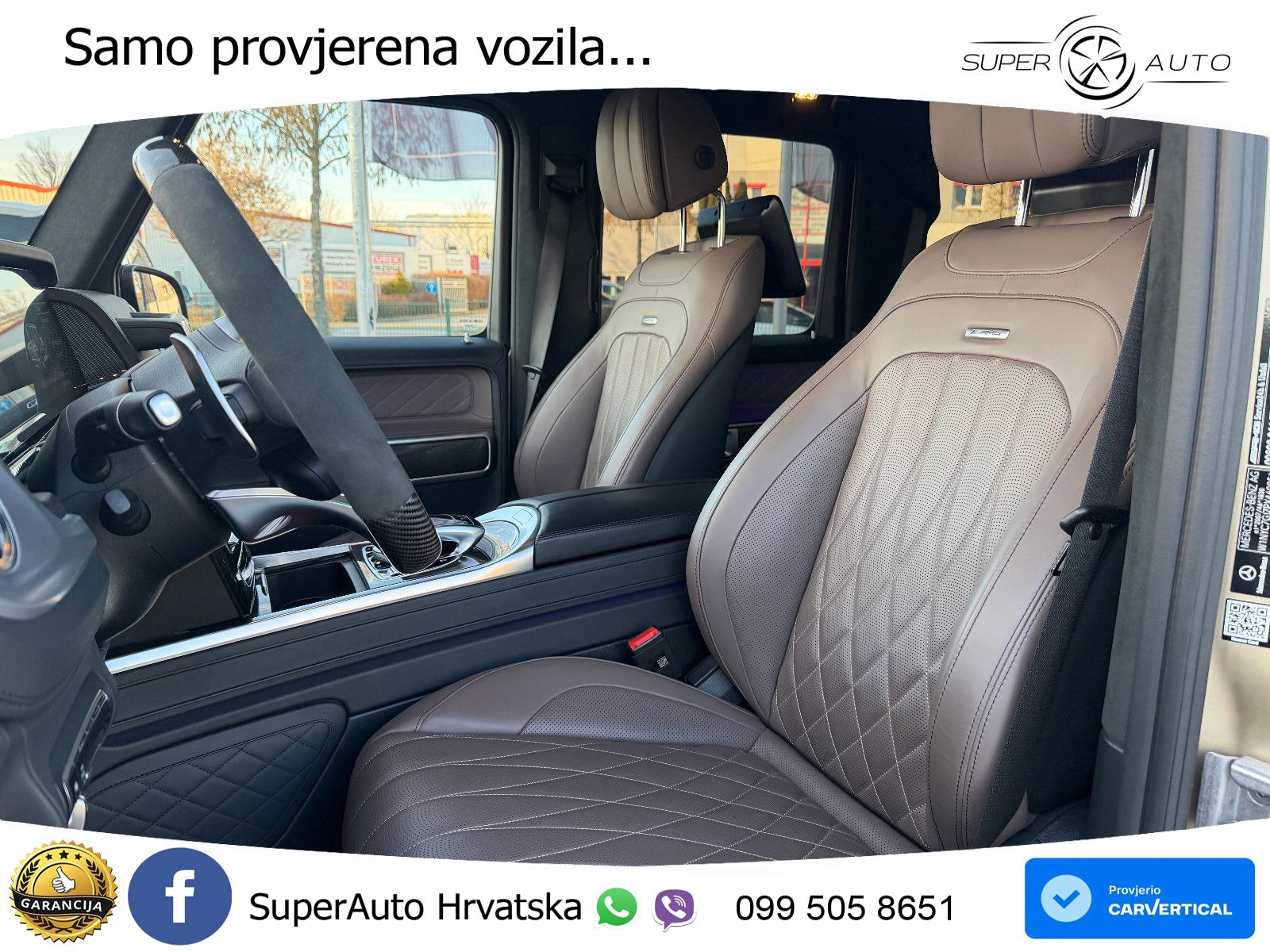 Mercedes AMG G 63 Long V8 (585 KS) 4MATIC 9G-TRONIC AMG SPEEDSHIFT PLUS Superior LED+GR SJED+ACC