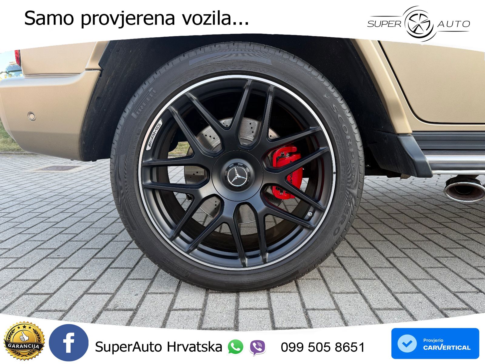 Mercedes AMG G 63 Long V8 (585 KS) 4MATIC 9G-TRONIC AMG SPEEDSHIFT PLUS Superior LED+GR SJED+ACC