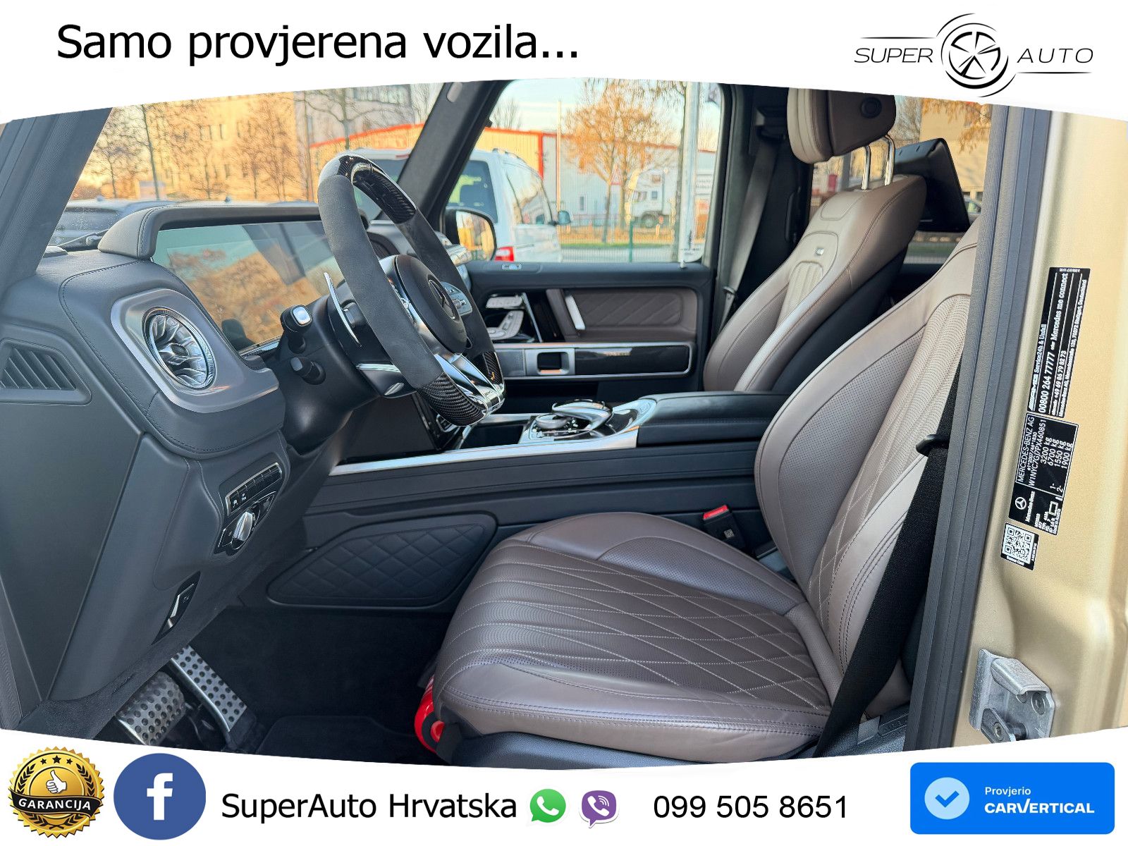 Mercedes AMG G 63 Long V8 (585 KS) 4MATIC 9G-TRONIC AMG SPEEDSHIFT PLUS Superior LED+GR SJED+ACC