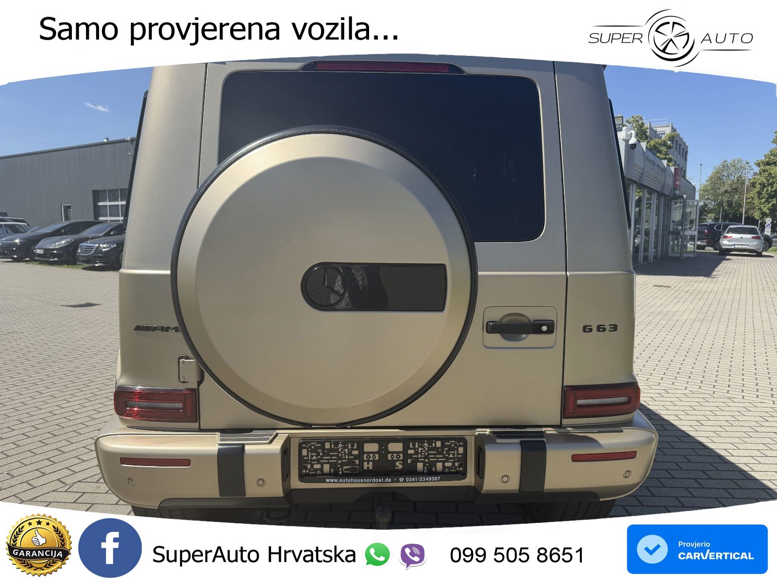 Mercedes AMG G 63 Long V8 (585 KS) 4MATIC 9G-TRONIC AMG SPEEDSHIFT PLUS Superior LED+GR SJED+ACC