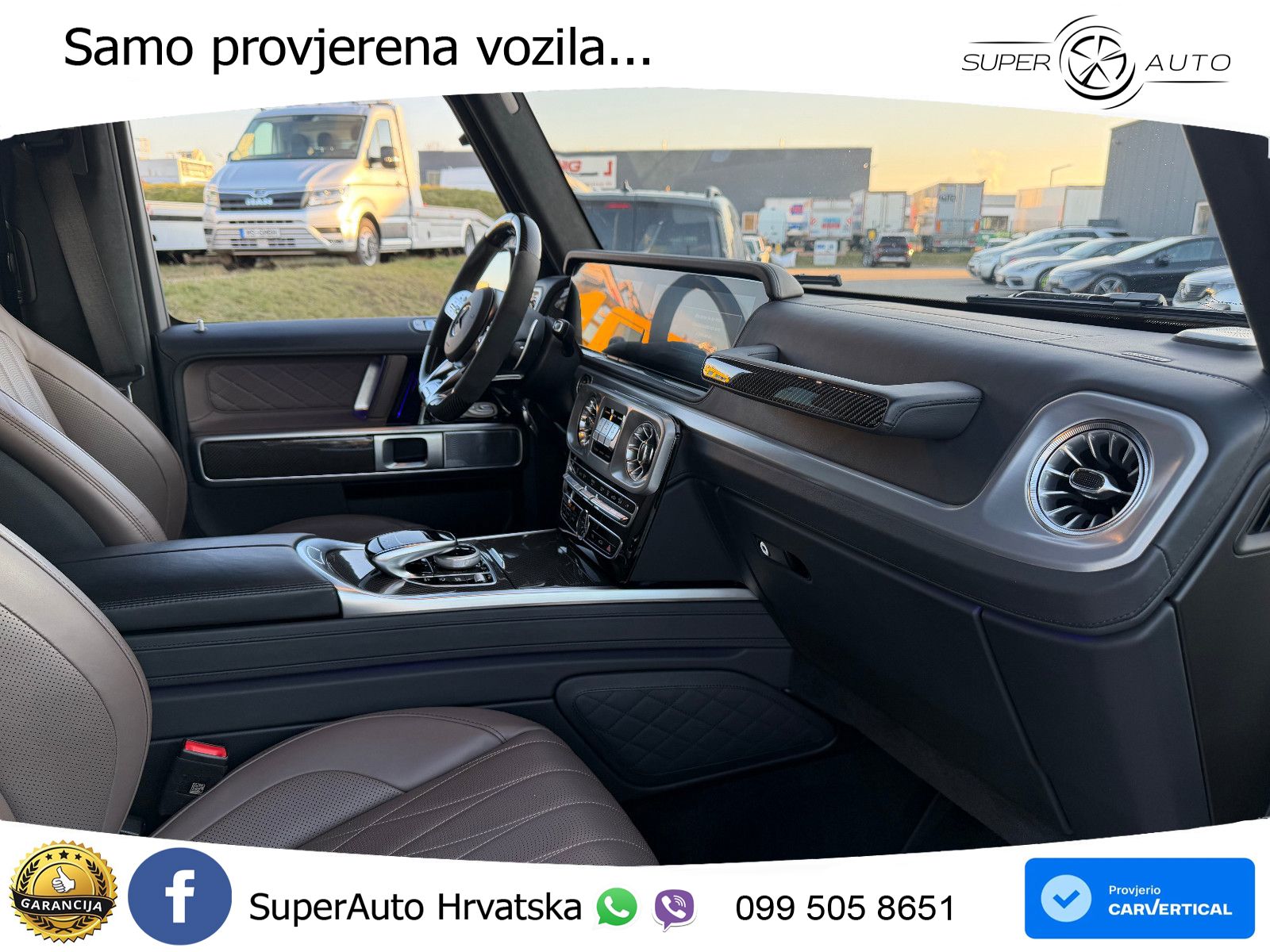 Mercedes AMG G 63 Long V8 (585 KS) 4MATIC 9G-TRONIC AMG SPEEDSHIFT PLUS Superior LED+GR SJED+ACC