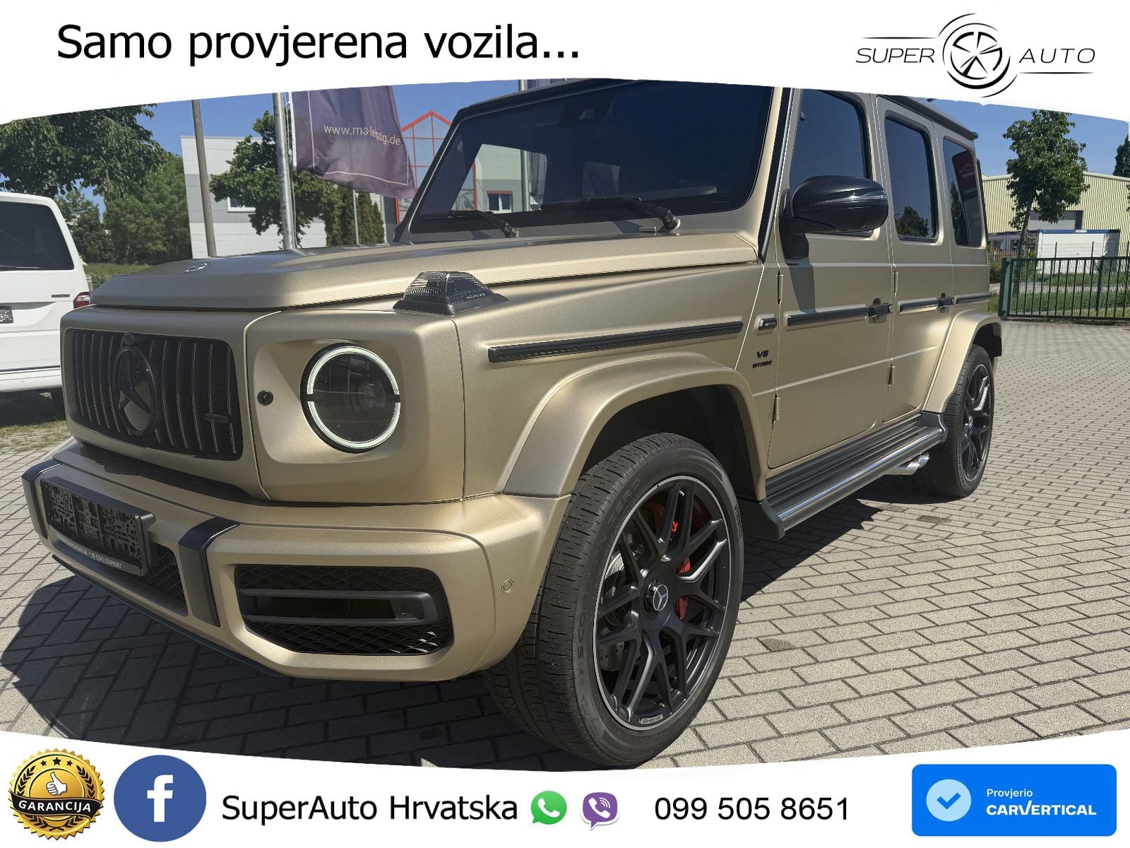 Mercedes AMG G 63 Long V8 (585 KS) 4MATIC 9G-TRONIC AMG SPEEDSHIFT PLUS Superior LED+GR SJED+ACC