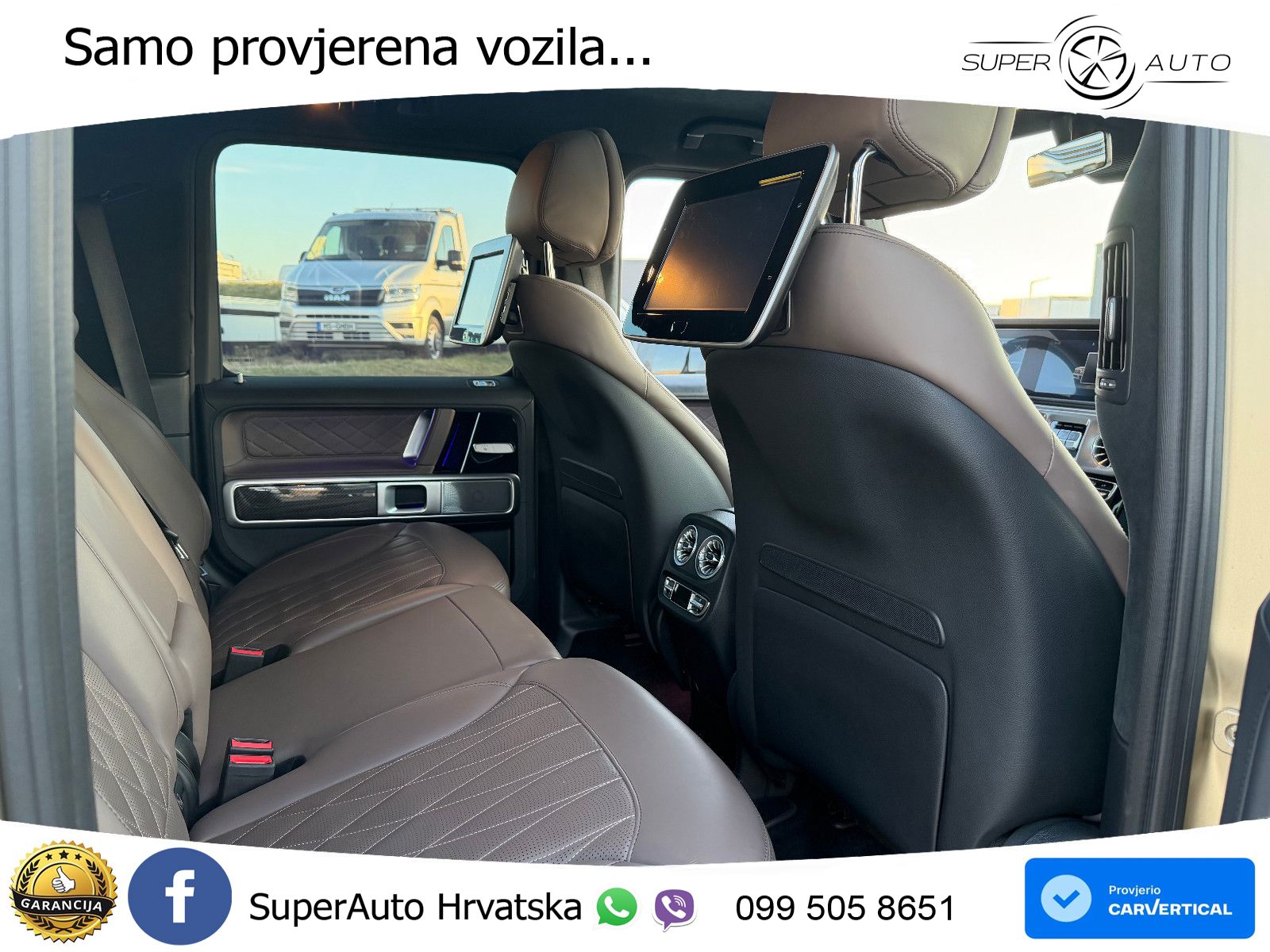 Mercedes AMG G 63 Long V8 (585 KS) 4MATIC 9G-TRONIC AMG SPEEDSHIFT PLUS Superior LED+GR SJED+ACC