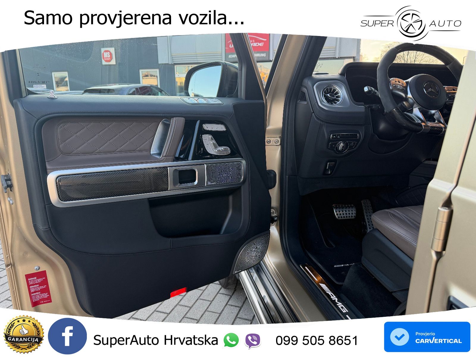 Mercedes AMG G 63 Long V8 (585 KS) 4MATIC 9G-TRONIC AMG SPEEDSHIFT PLUS Superior LED+GR SJED+ACC